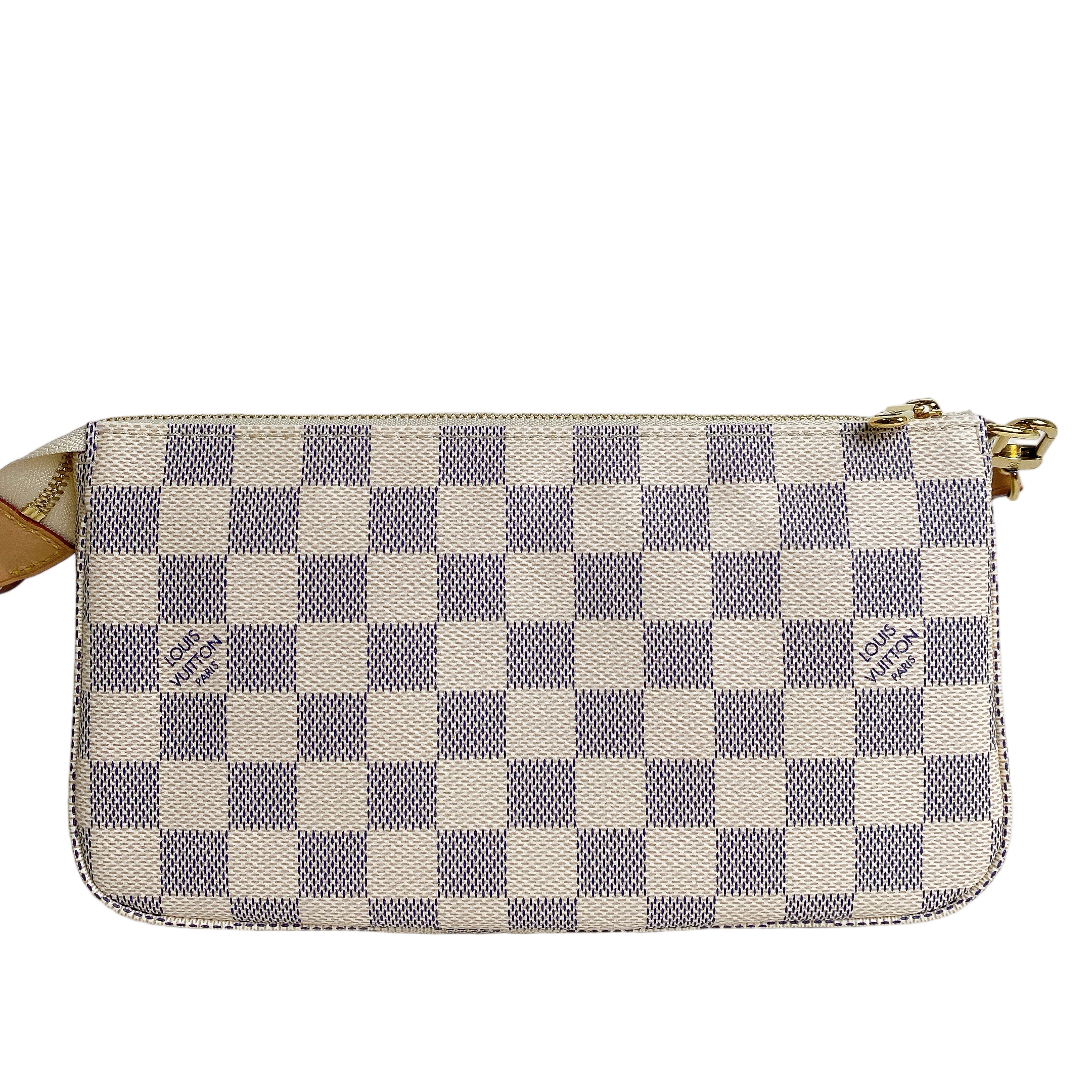 LV POCHETTE ACCESSORIES DAMIER AZUR