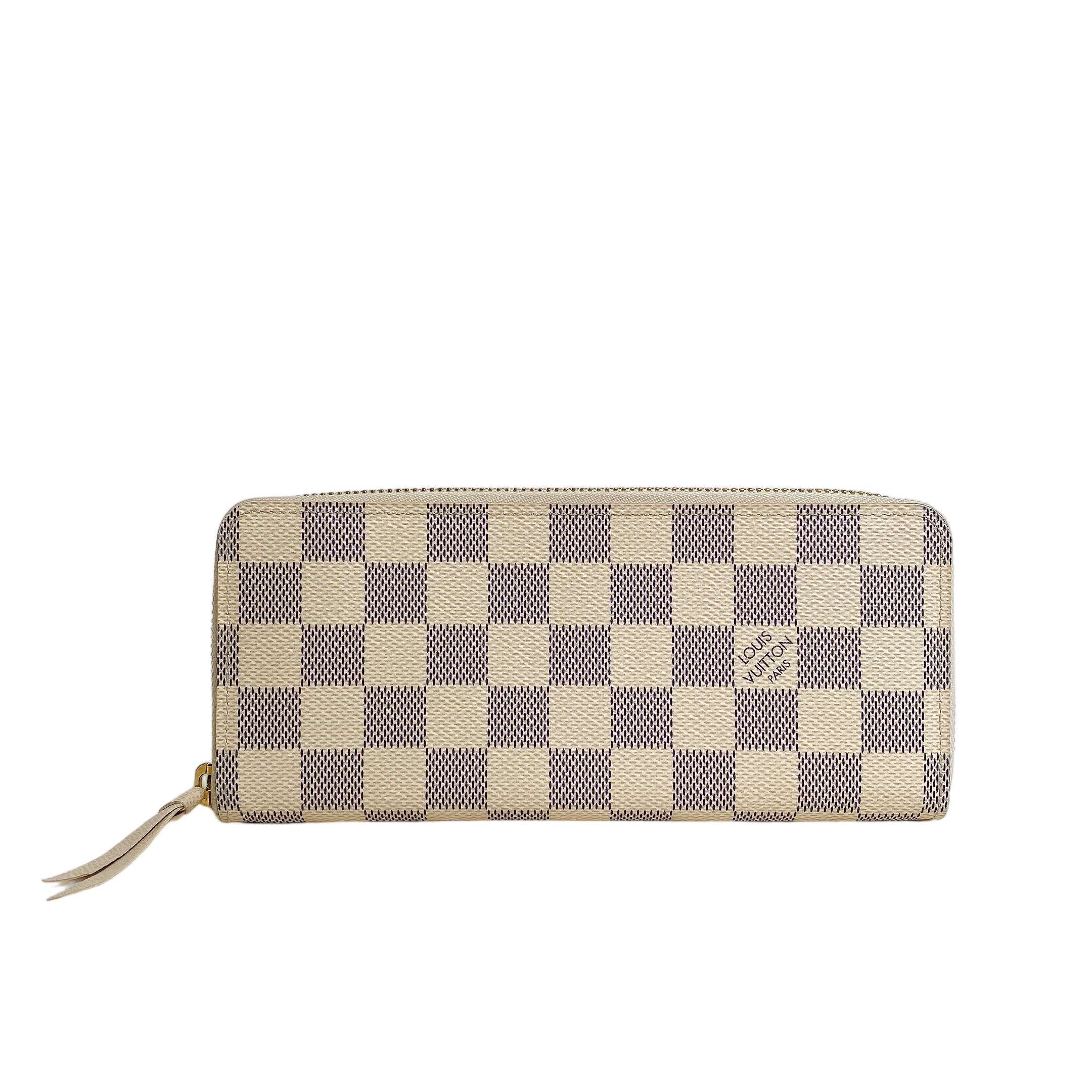 LV ZIPPY WALLET DAMIER AZUR