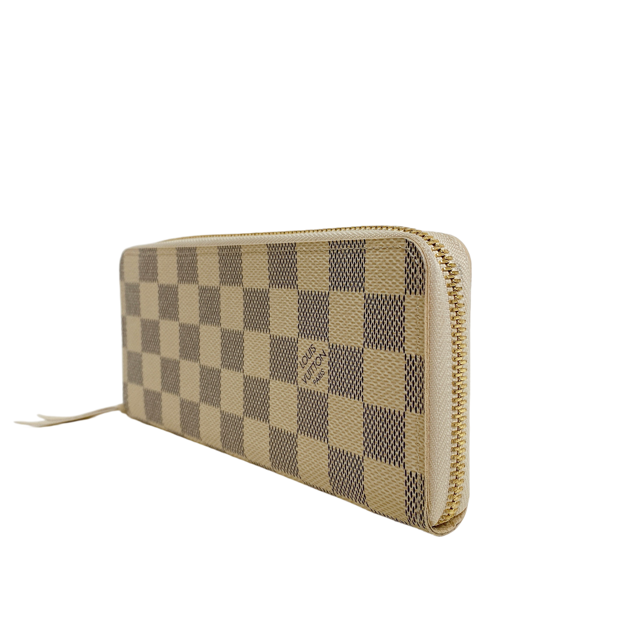 LV ZIPPY WALLET DAMIER AZUR