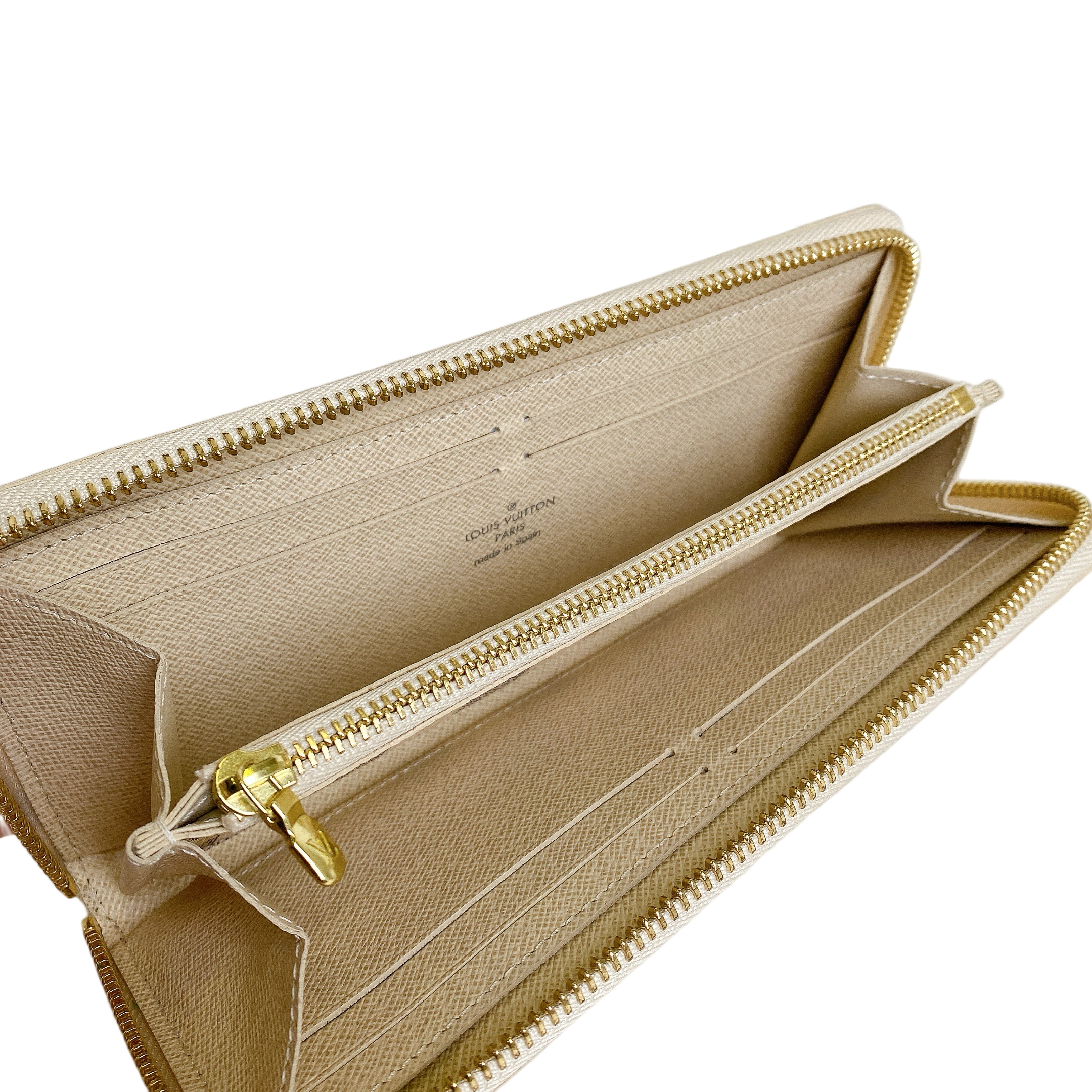 LV ZIPPY WALLET DAMIER AZUR