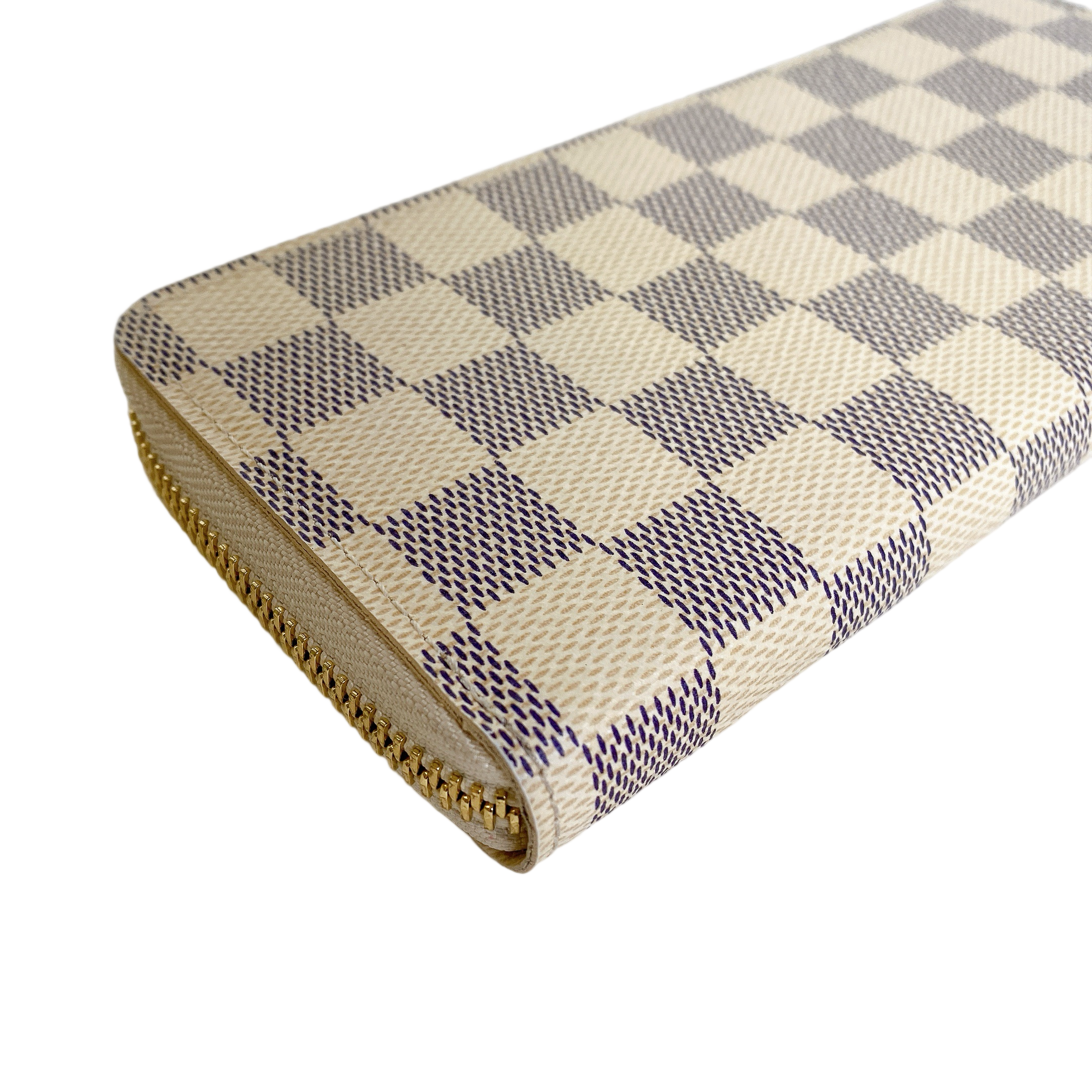 LV ZIPPY WALLET DAMIER AZUR