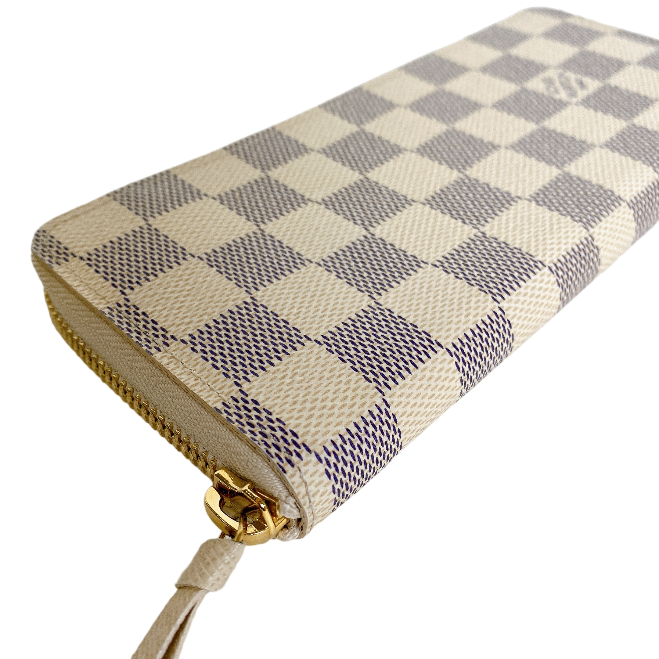LV ZIPPY WALLET DAMIER AZUR