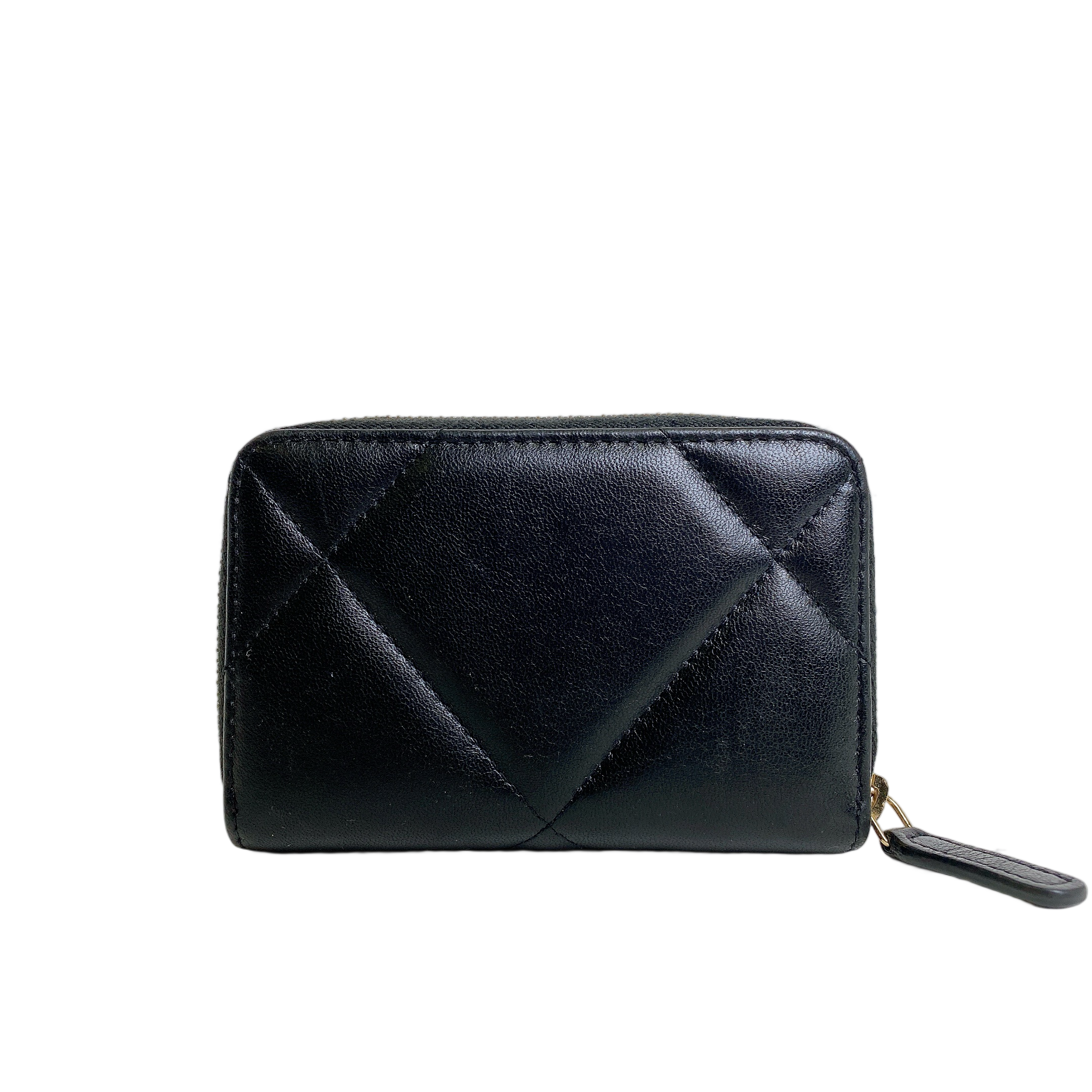 CHANEL 19 ZIPPY CARD HOLDER