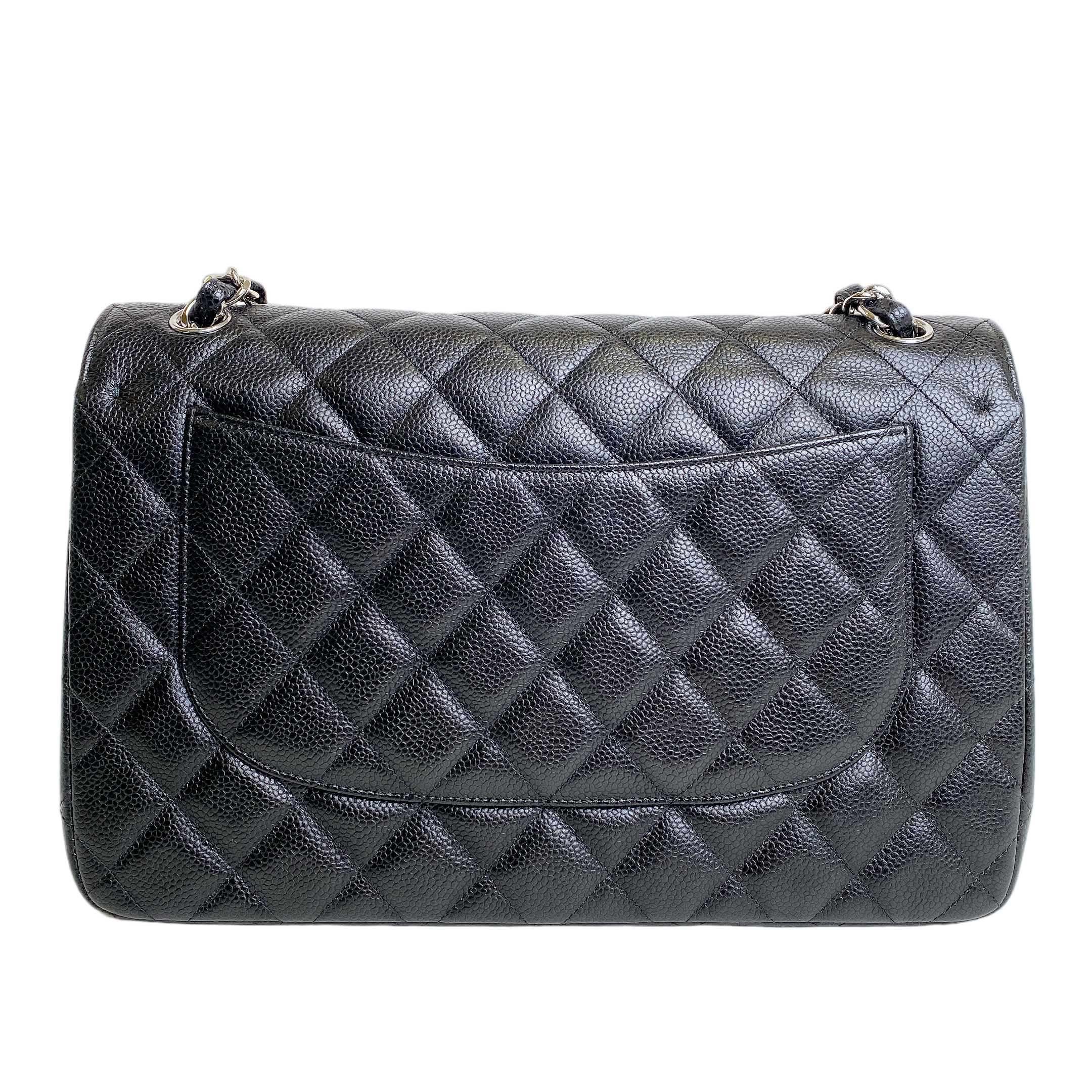 CHANEL CLASSIC JUMBO CAVIAR SHW