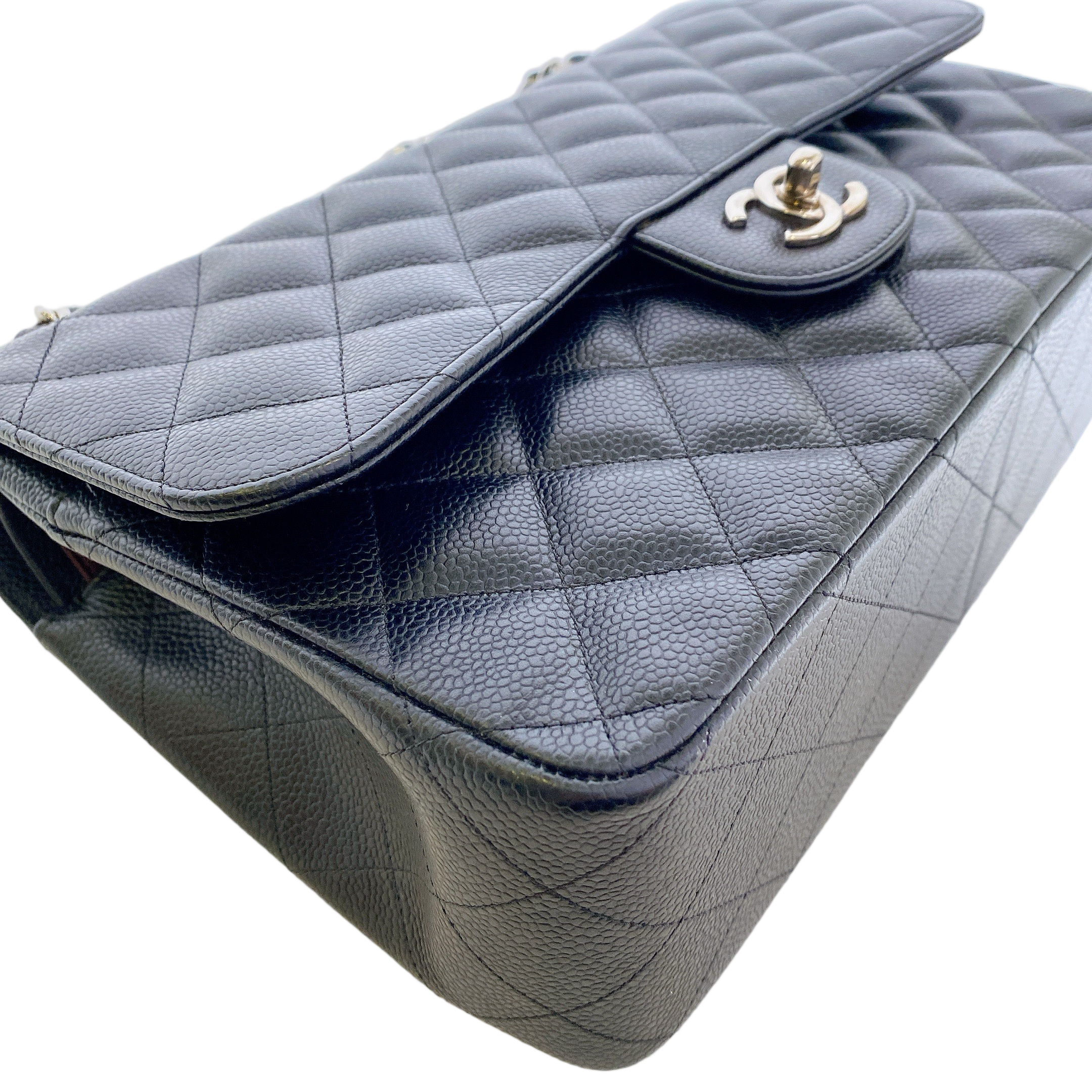 CHANEL CLASSIC JUMBO CAVIAR SHW