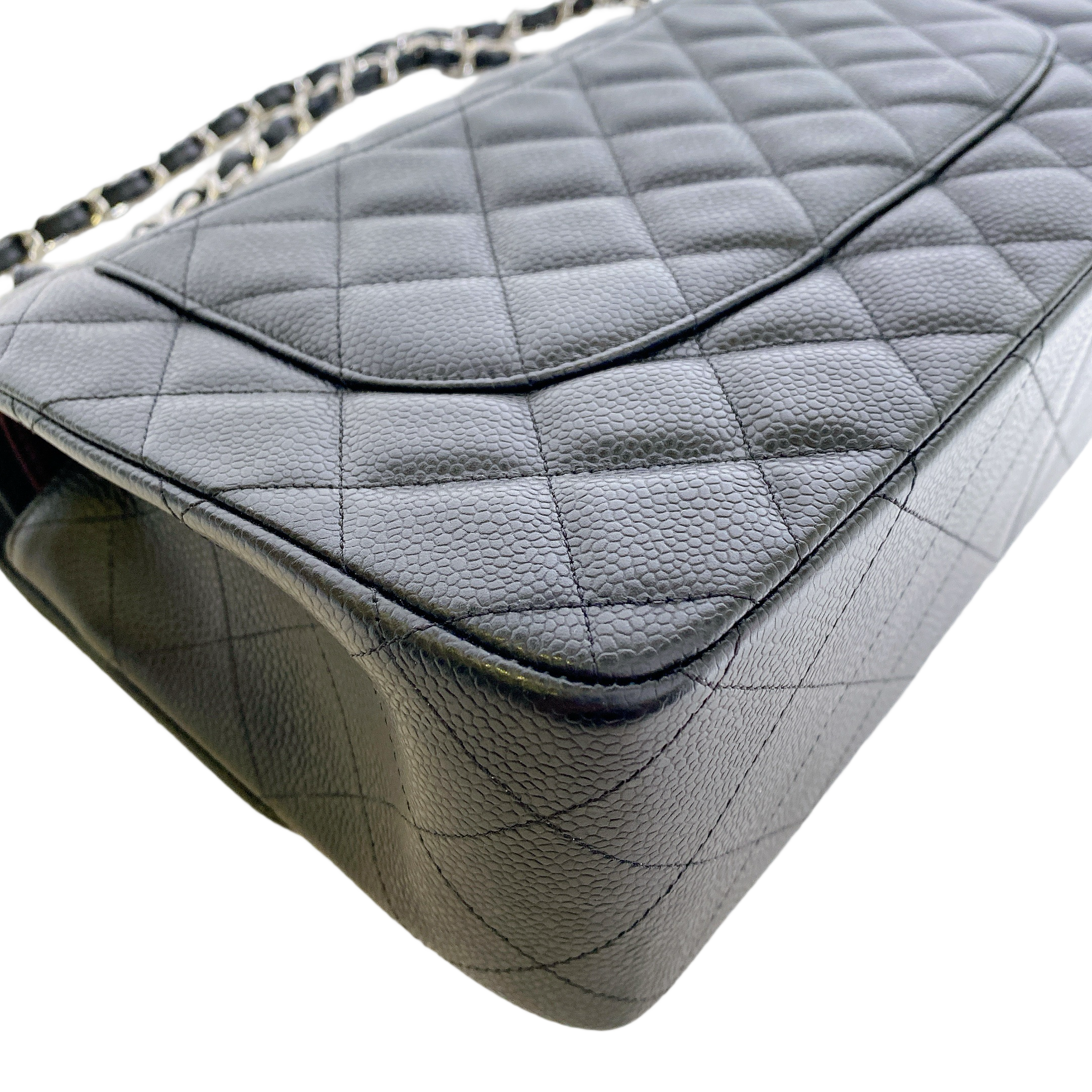 CHANEL CLASSIC JUMBO CAVIAR SHW