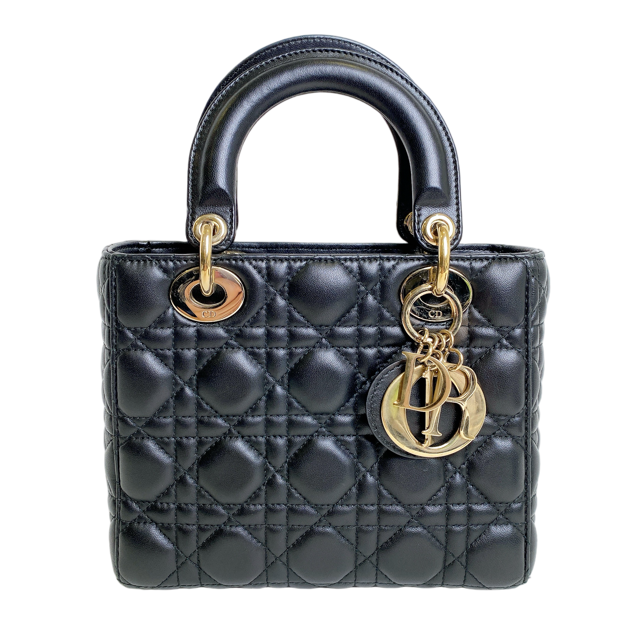 LADY DIOR SMALL IN BLACK