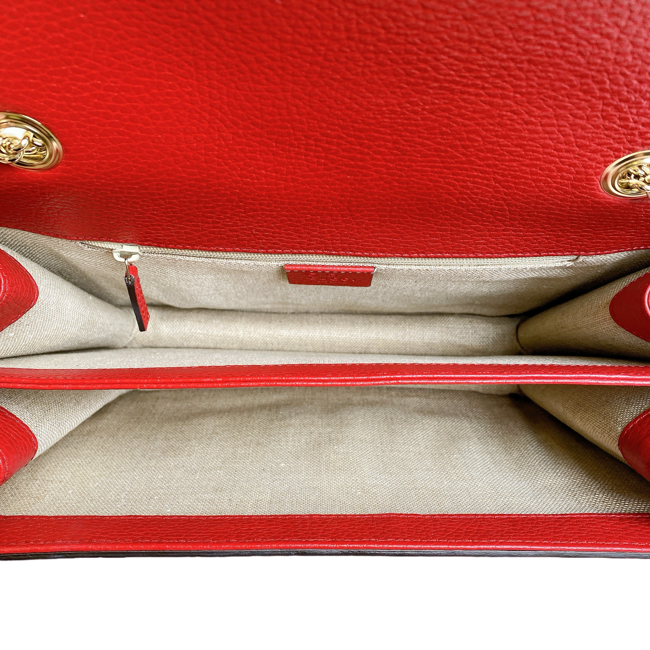 GUCCI INTERLOCKING LARGE IN RED