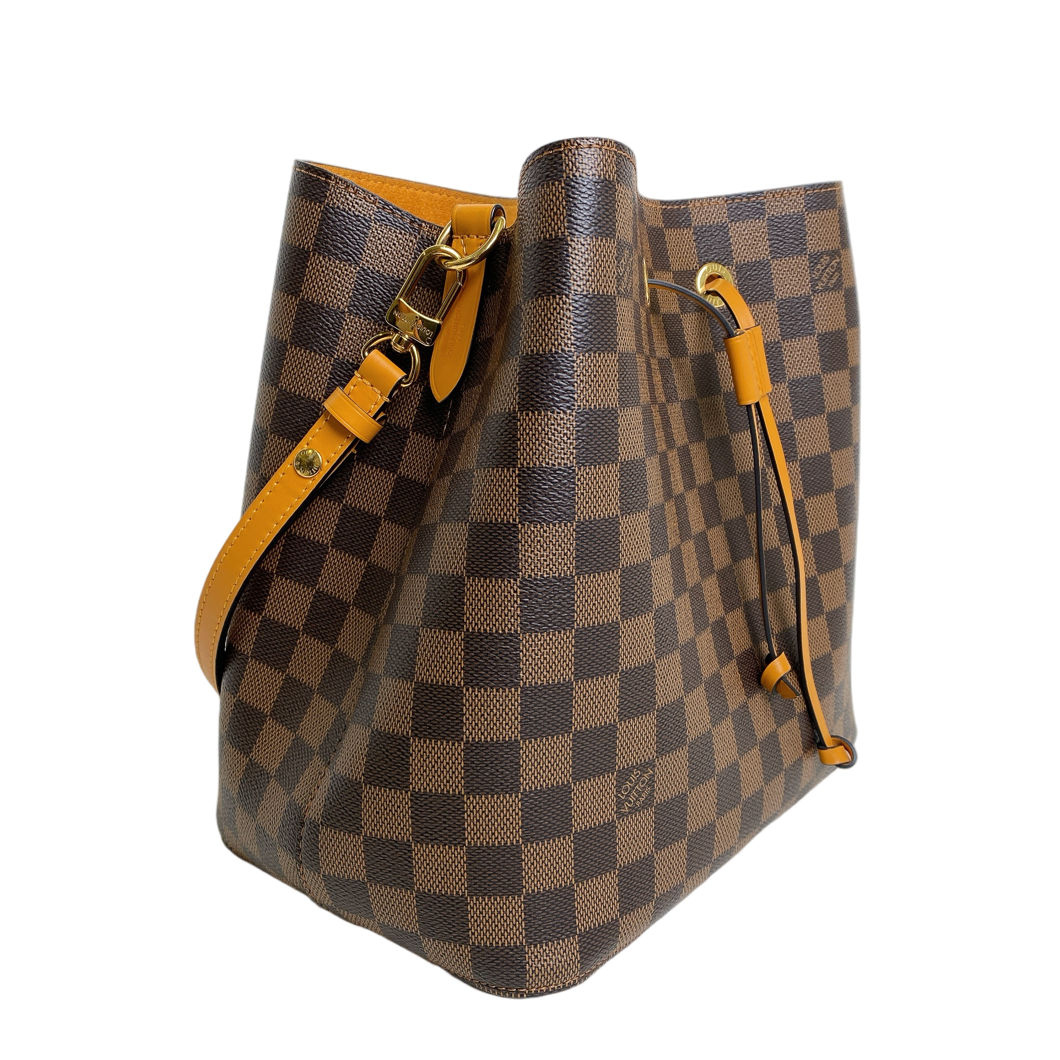 LV NEONOE DAMIER IN YELLOW
