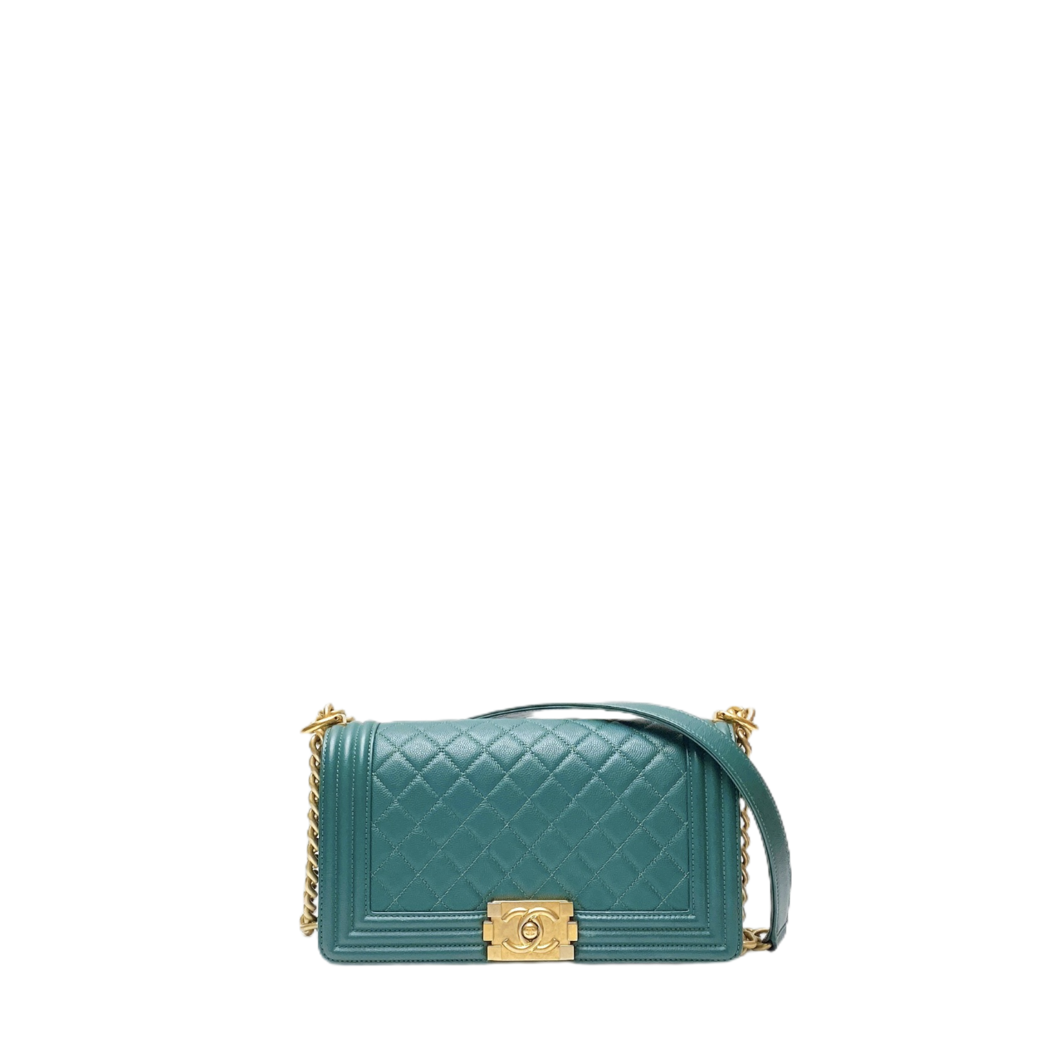 CHANEL LEBOY MEDIUM IN GREEN