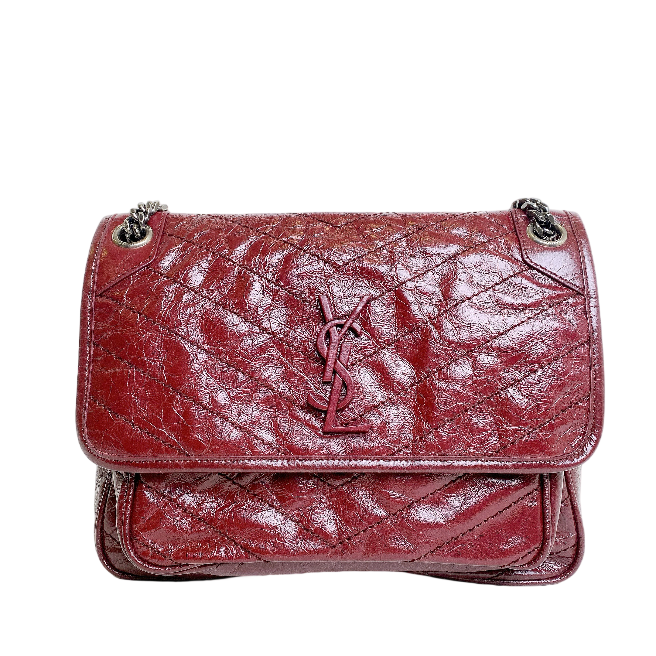YSL NIKI MEDIUM IN MARRON