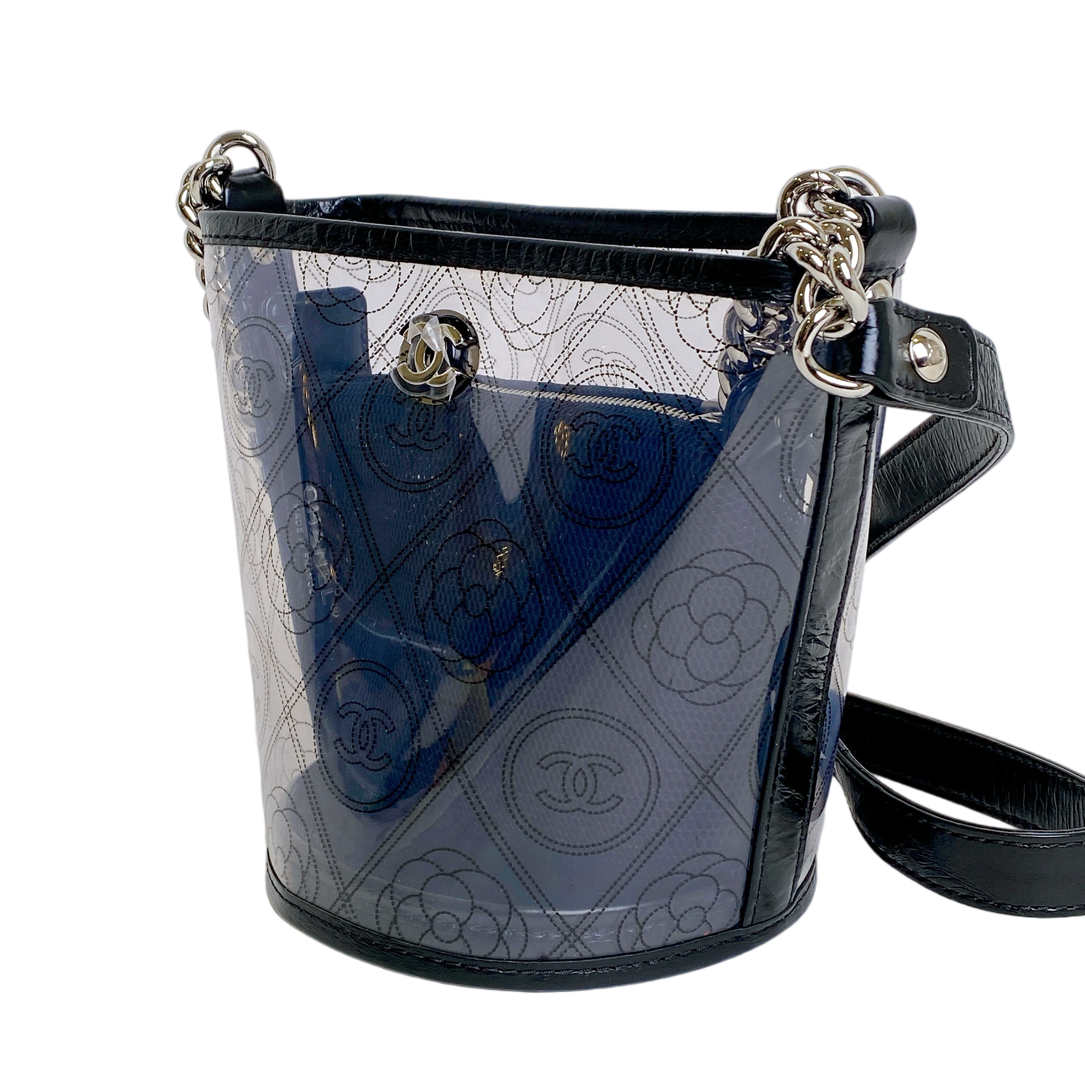 CHANEL CAMELLIA BUCKET