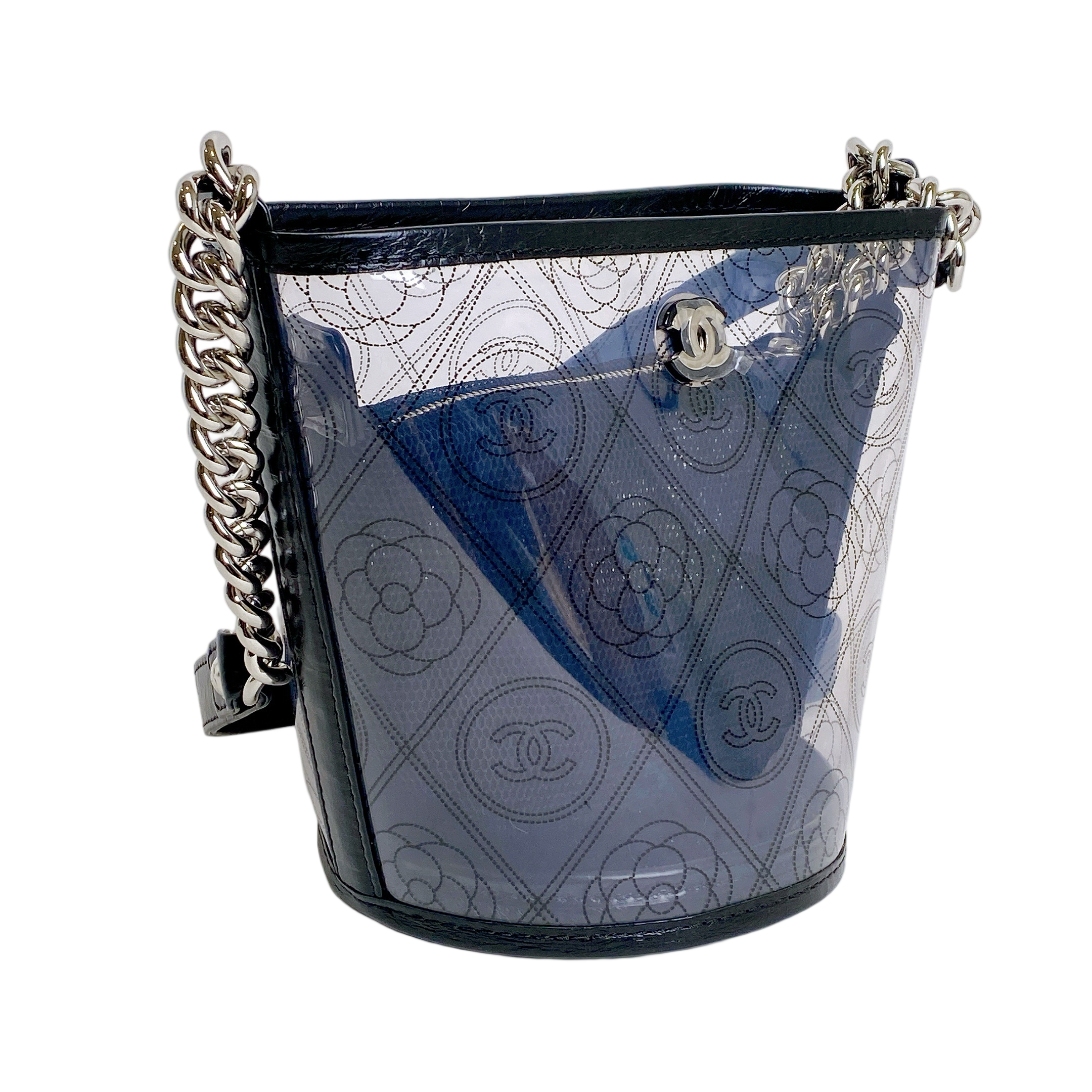 CHANEL CAMELLIA BUCKET