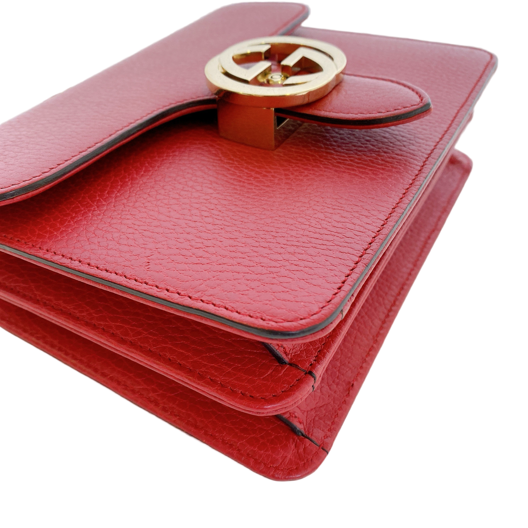 GUCCI INTERLOCKING IN RED