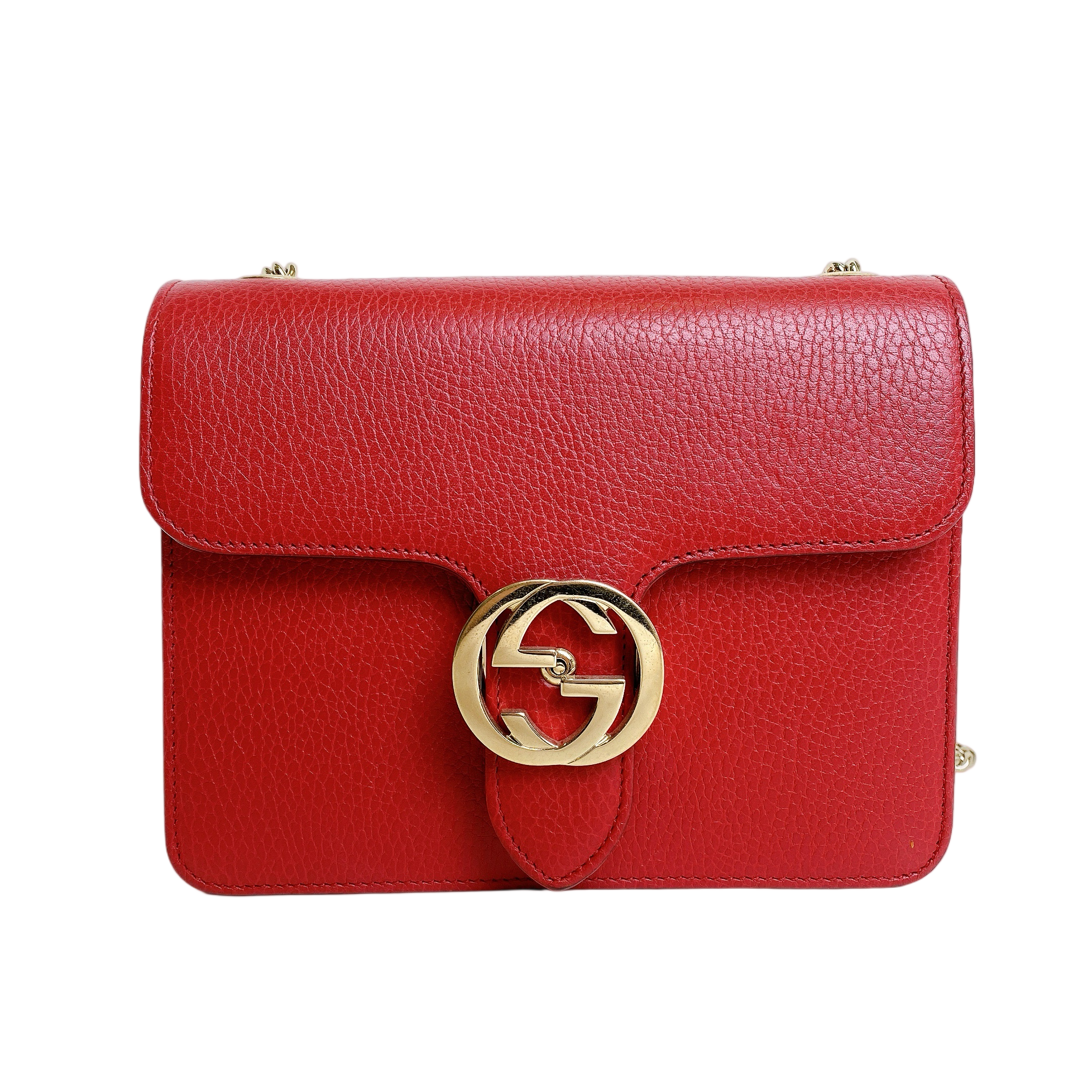 GUCCI INTERLOCKING IN RED