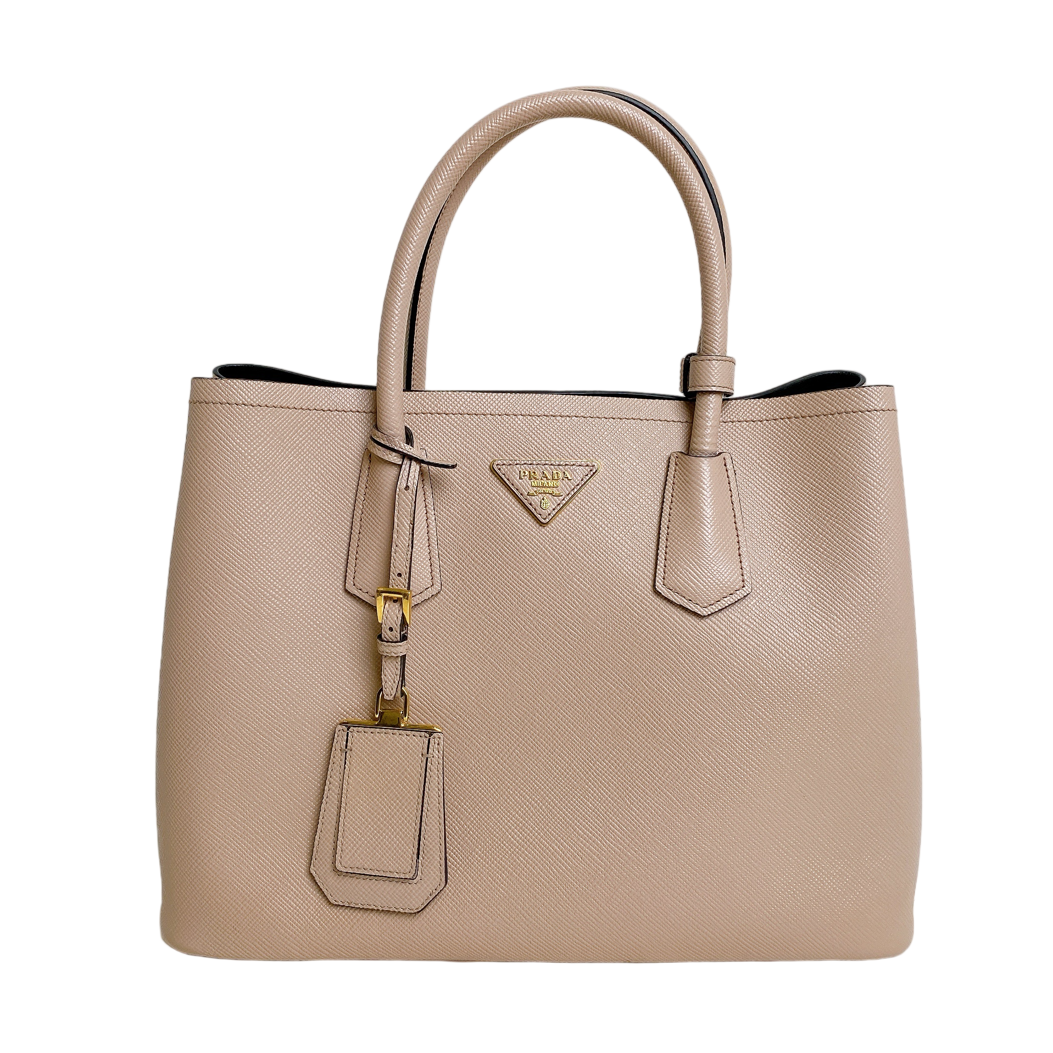 PRADA SAFFIANO CUIR IN BEIGE