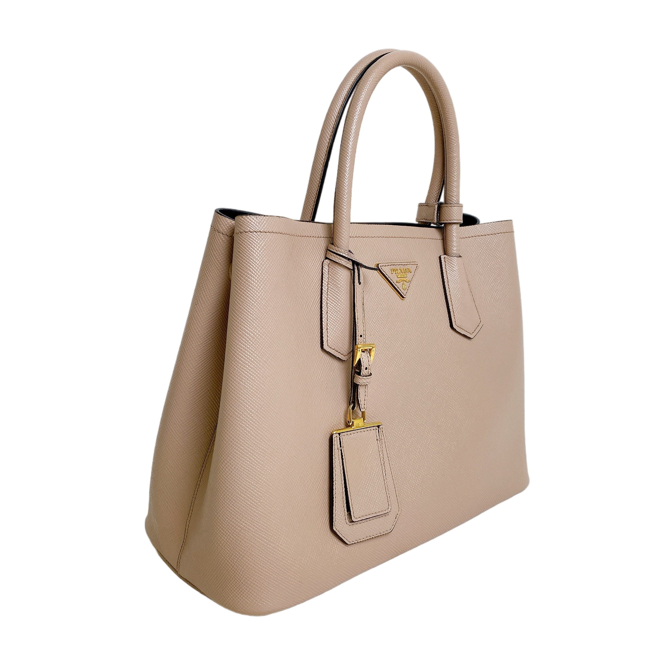 PRADA SAFFIANO CUIR IN BEIGE