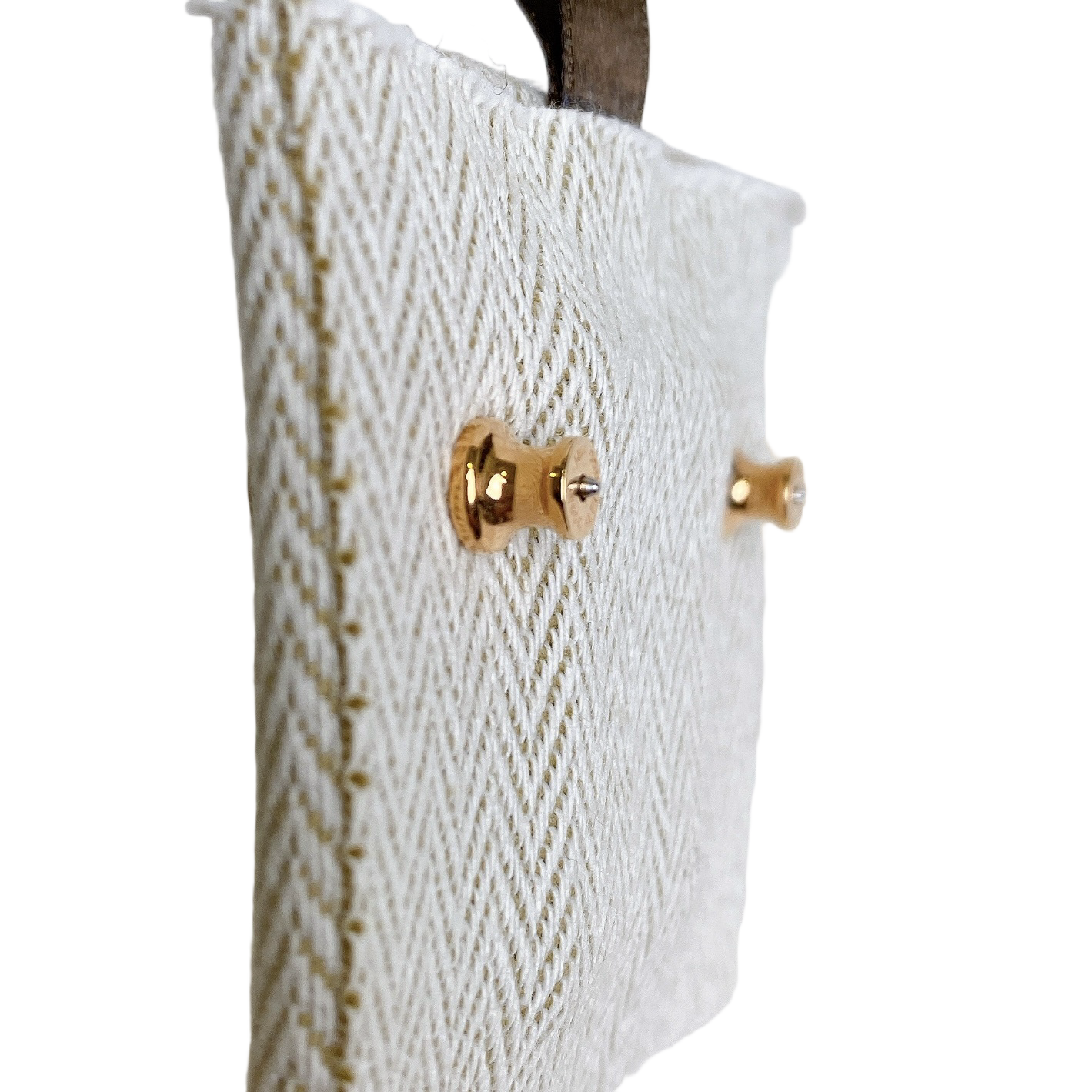 HERMES EARRING MINI POP H IN BLACK