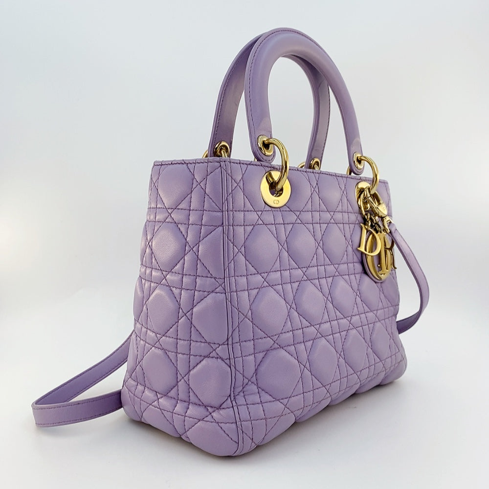 LADY DIOR IN PURPLE