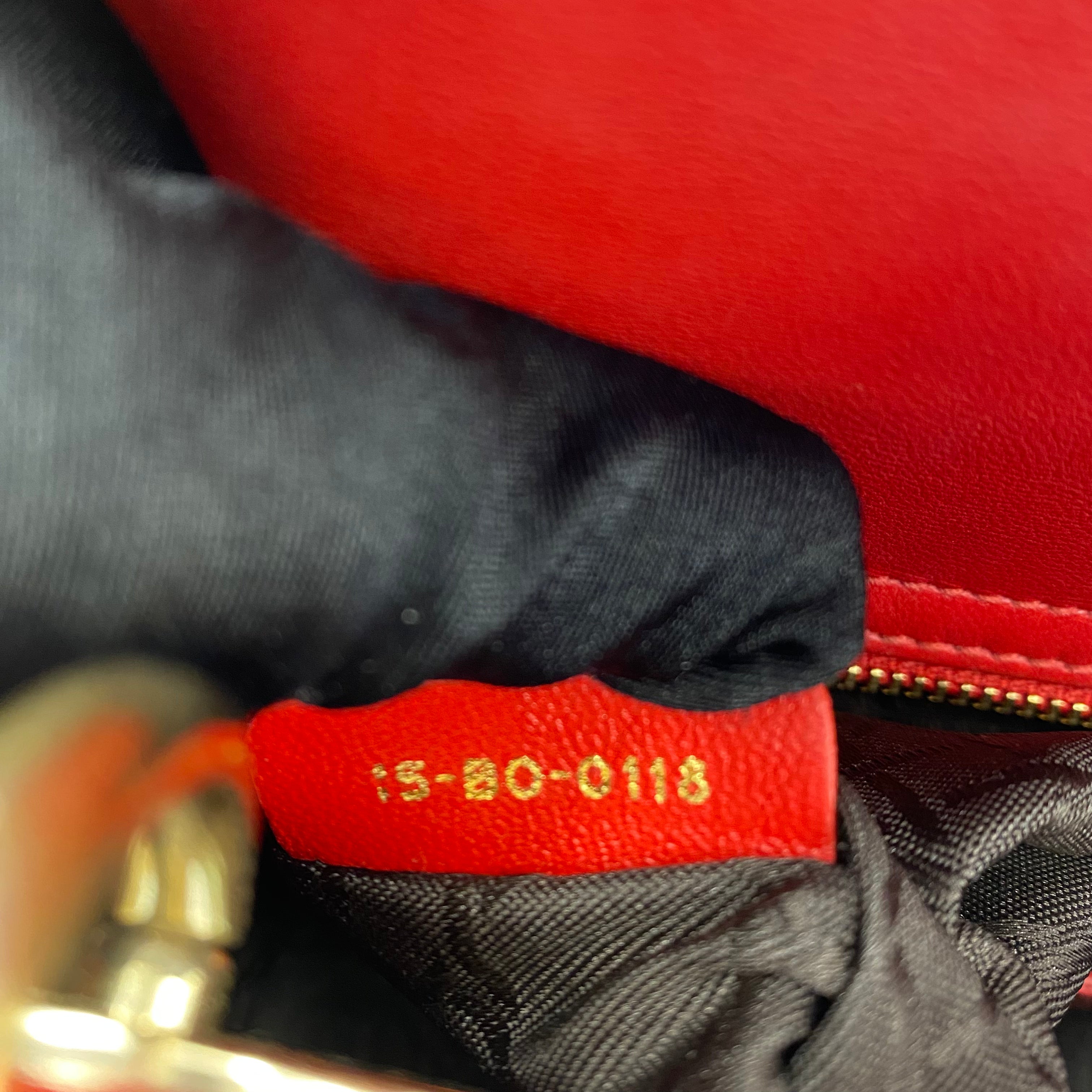 Lady Dior Mini in Red