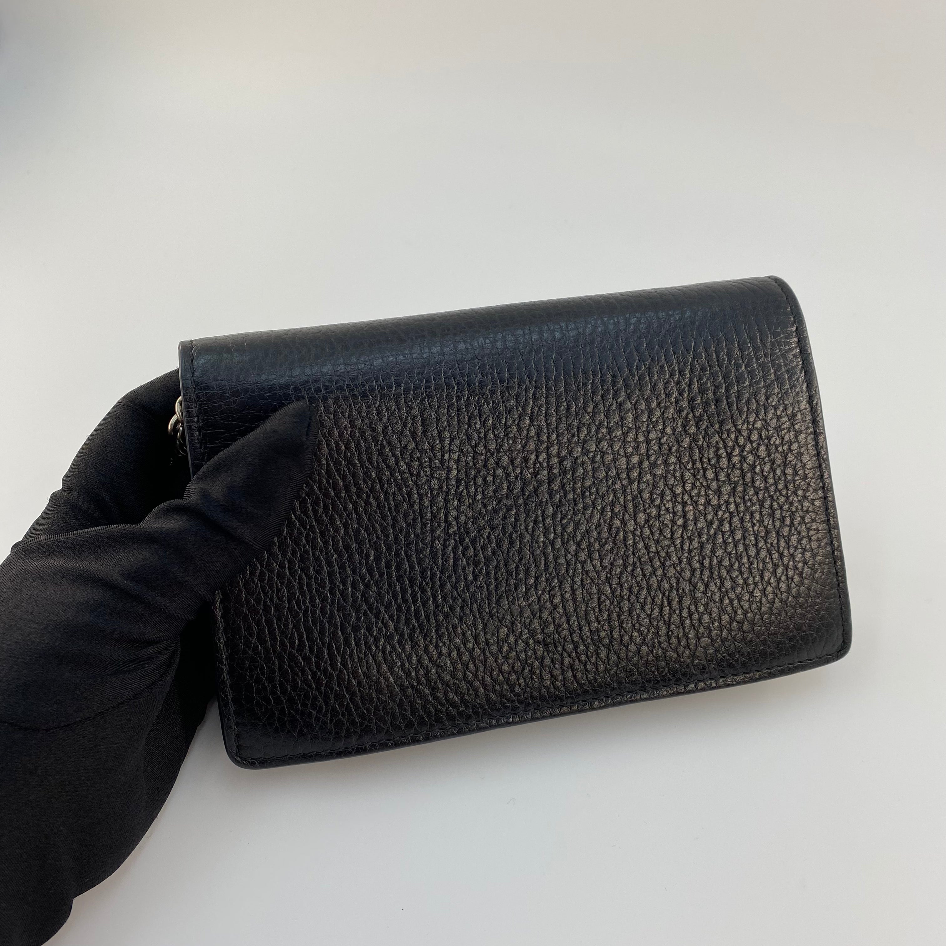 Gucci Dionysus Super Mini in Black