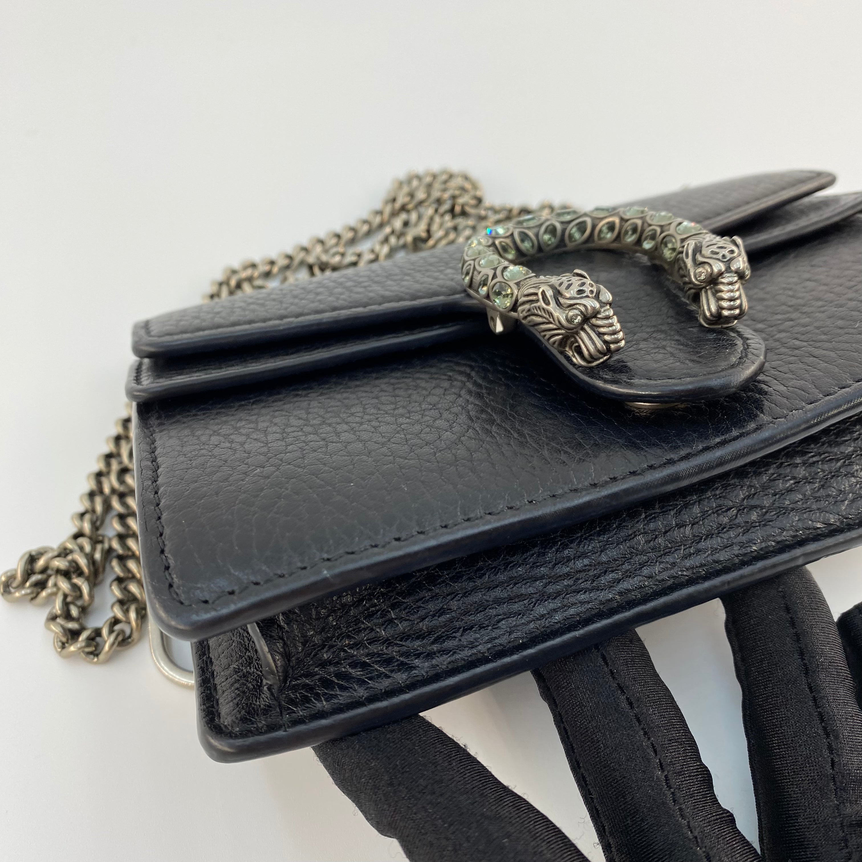 Gucci Dionysus Super Mini in Black