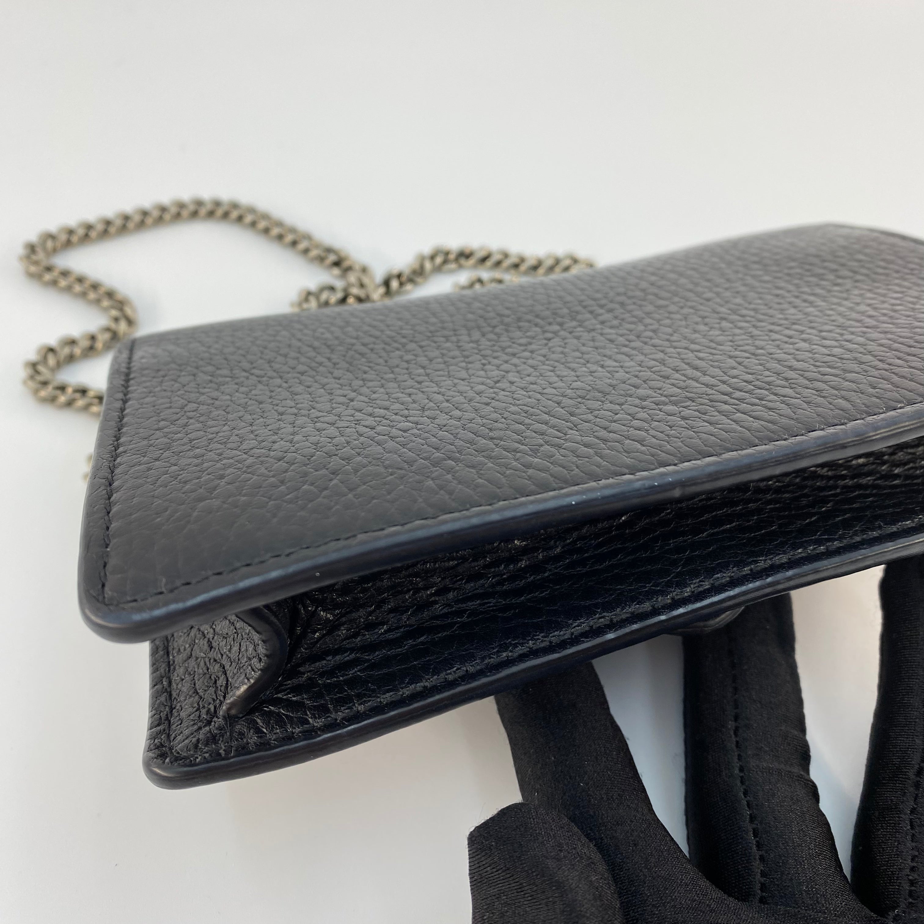 Gucci Dionysus Super Mini in Black