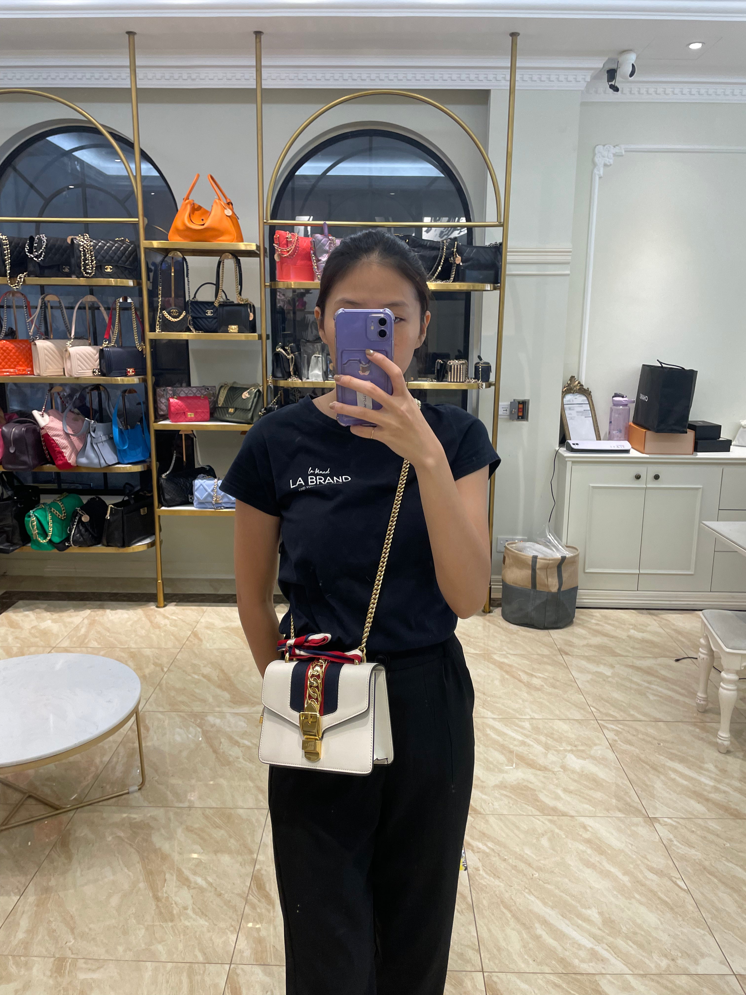 Gucci mini sylvie bag discount