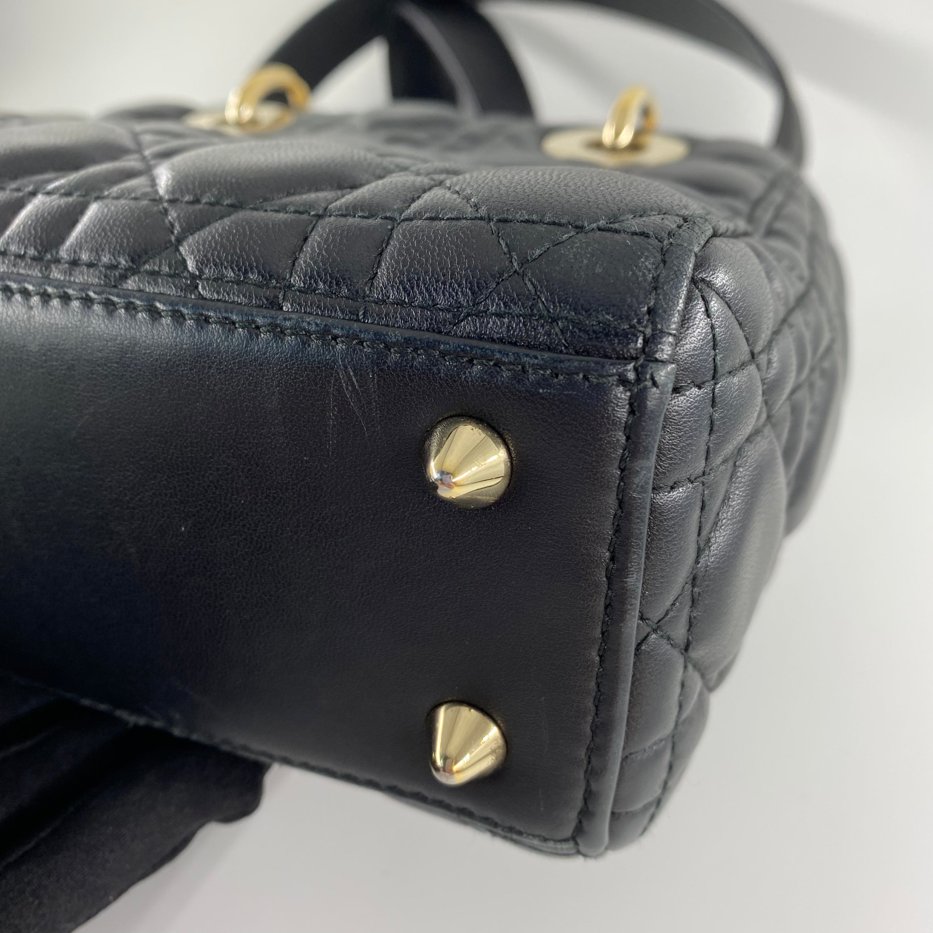 LADY DIOR SMALL IN BLACK