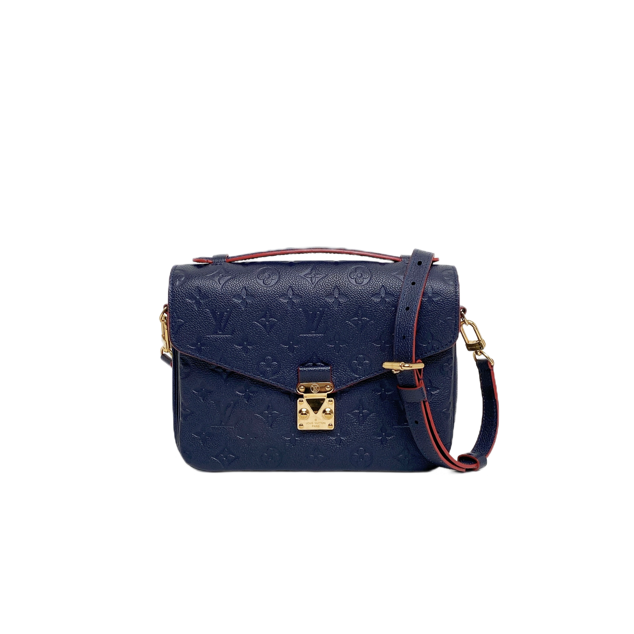 LV POCHETTE METIS IN NAVY BLUE