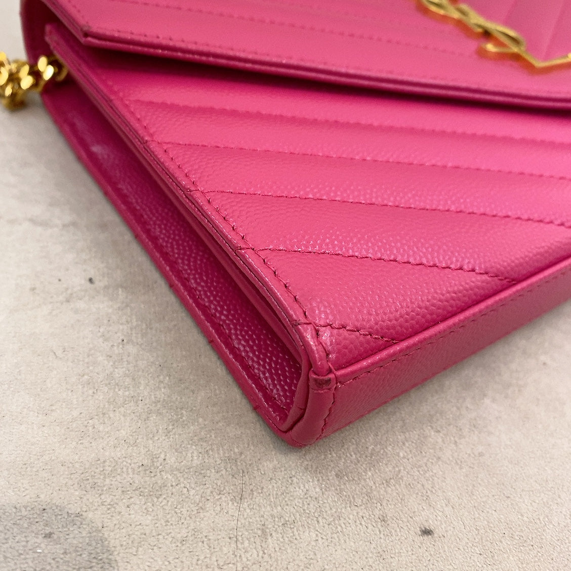 YSL Large WOC Pink GHW