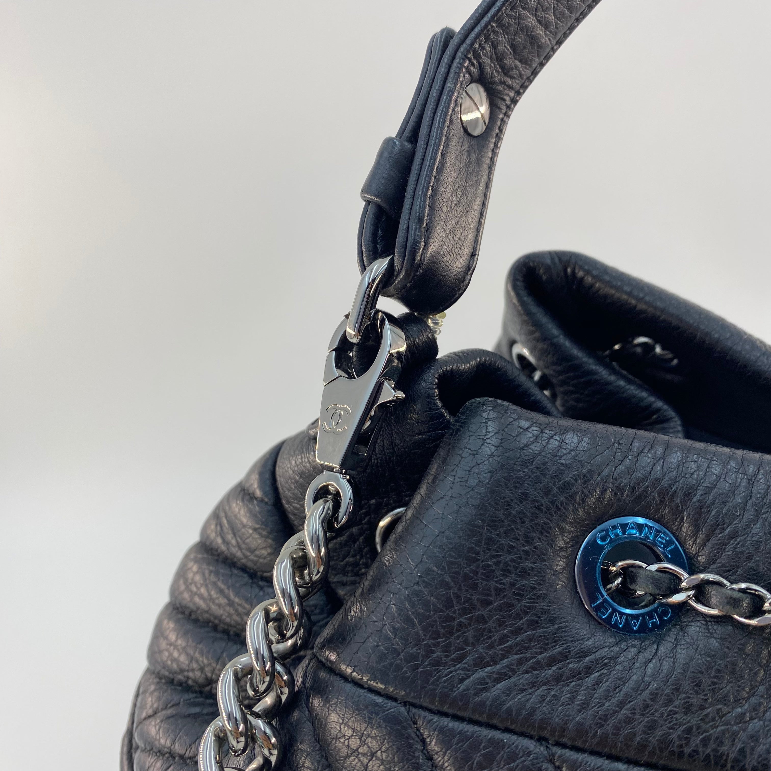 Chanel Bucket Bag in Black