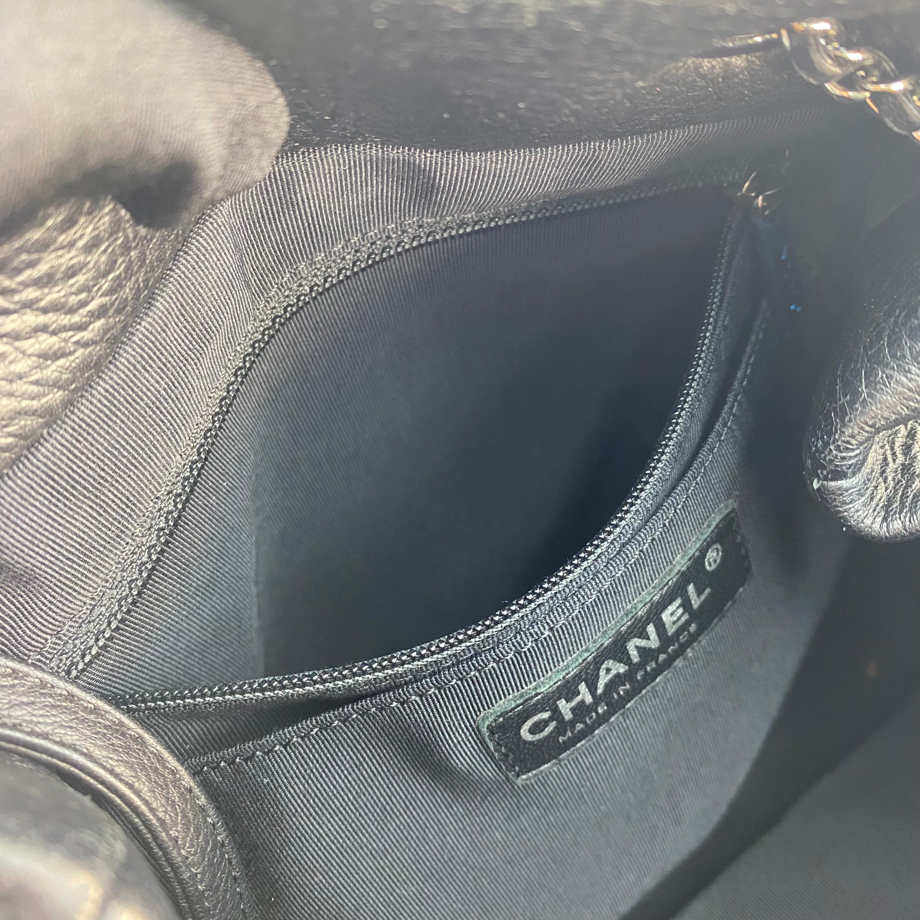 Chanel Bucket Bag in Black