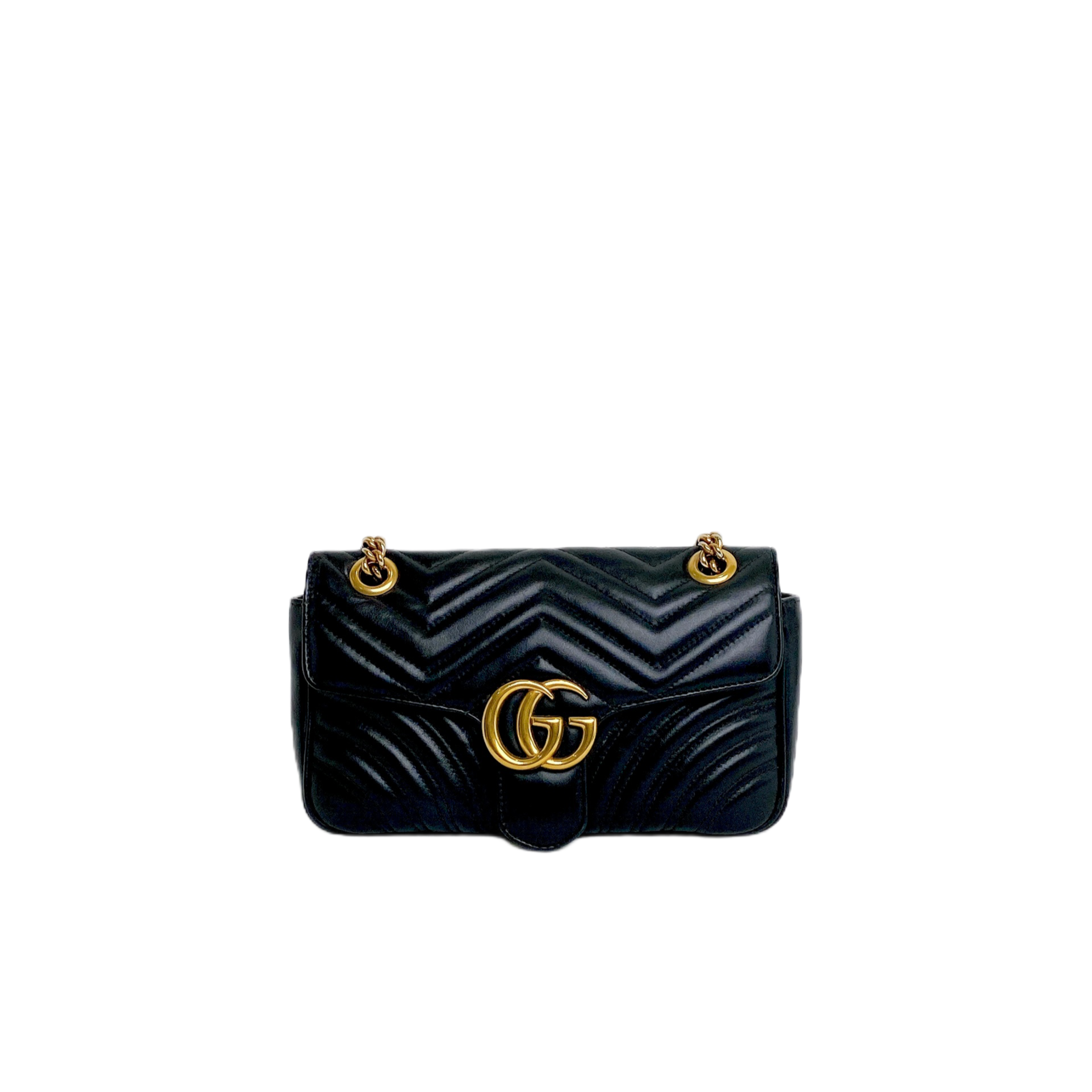 GUCCI MARMONT SMALL IN BLACK