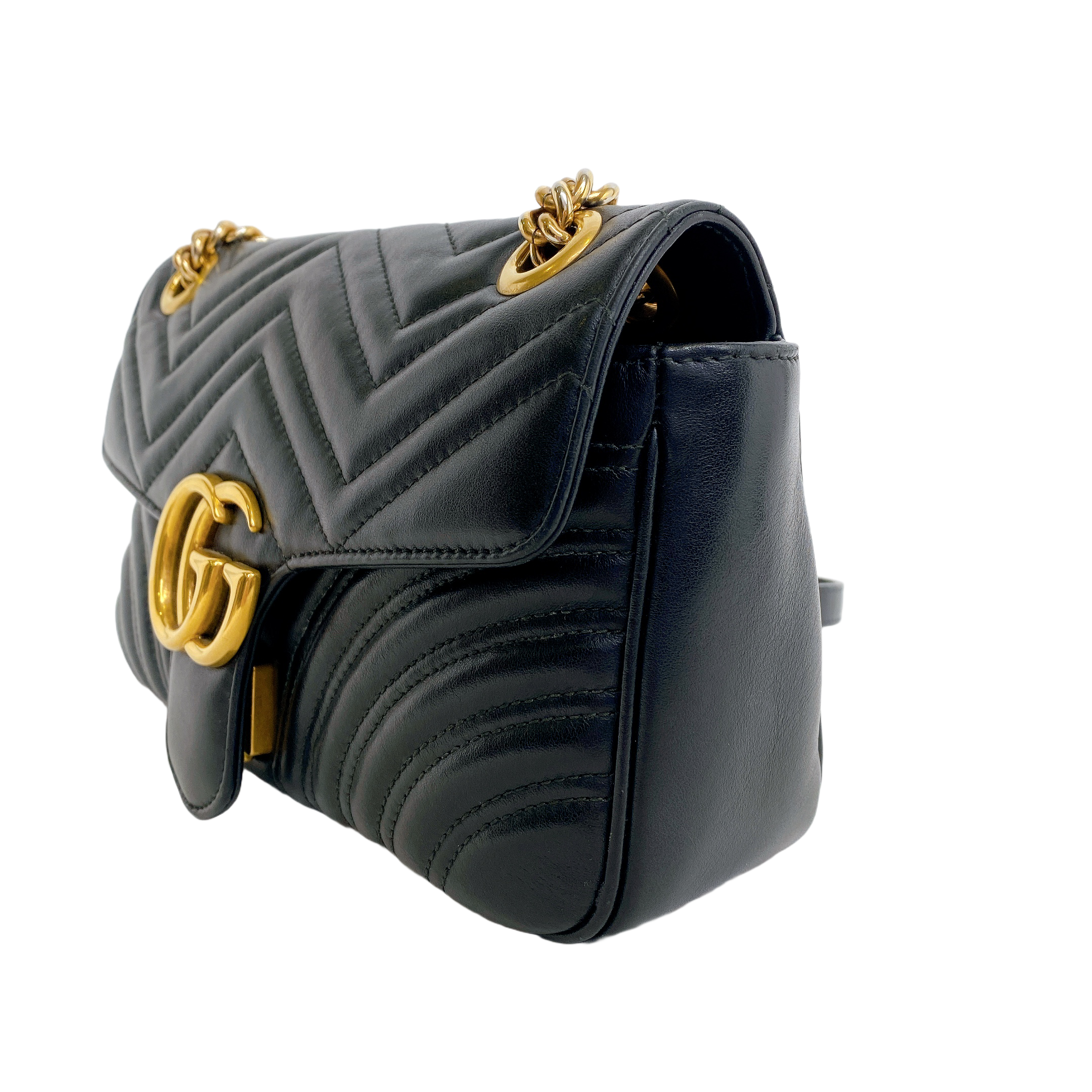 GUCCI MARMONT SMALL IN BLACK