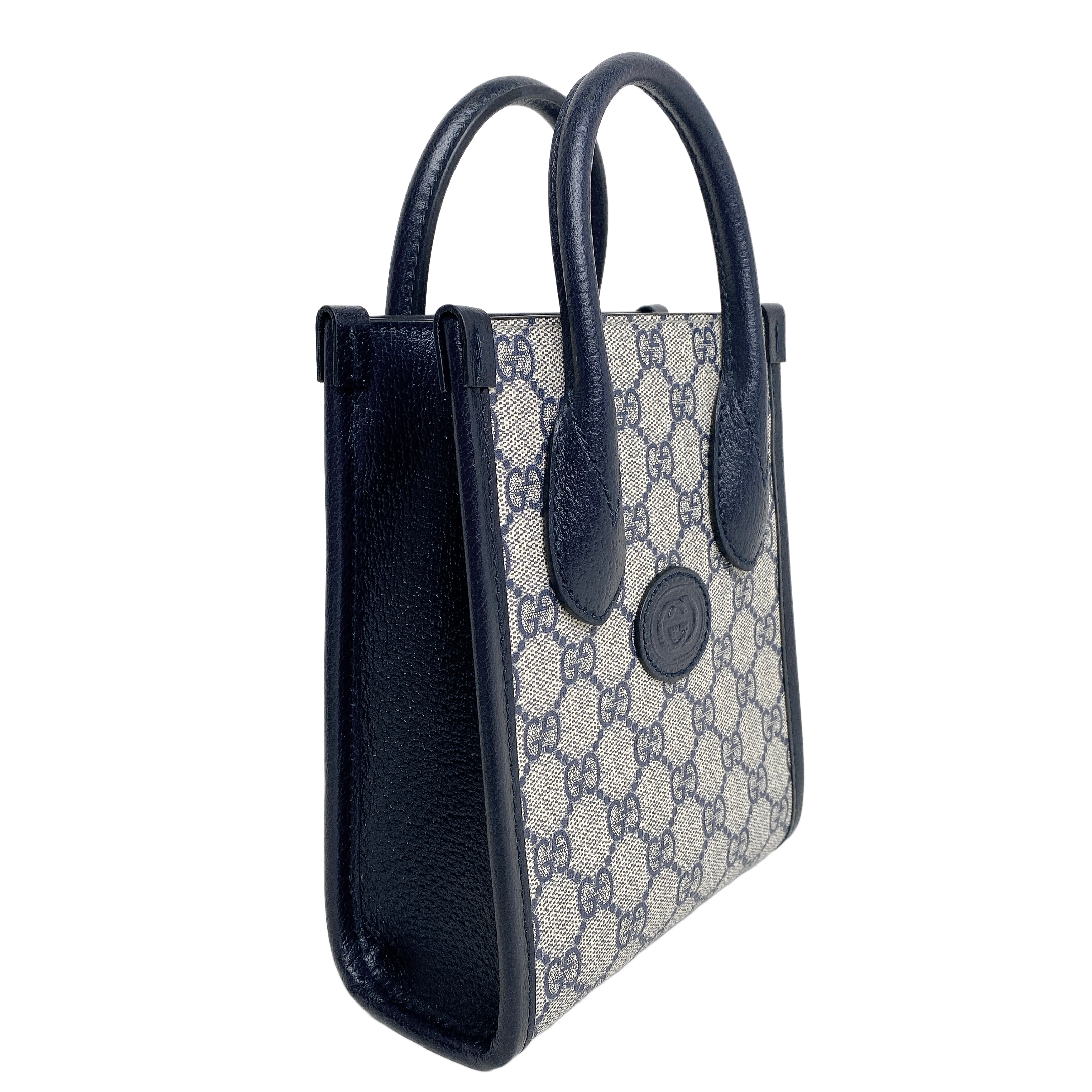 GUCCI MINI TOTE BAG WITH INTERLOCKING G