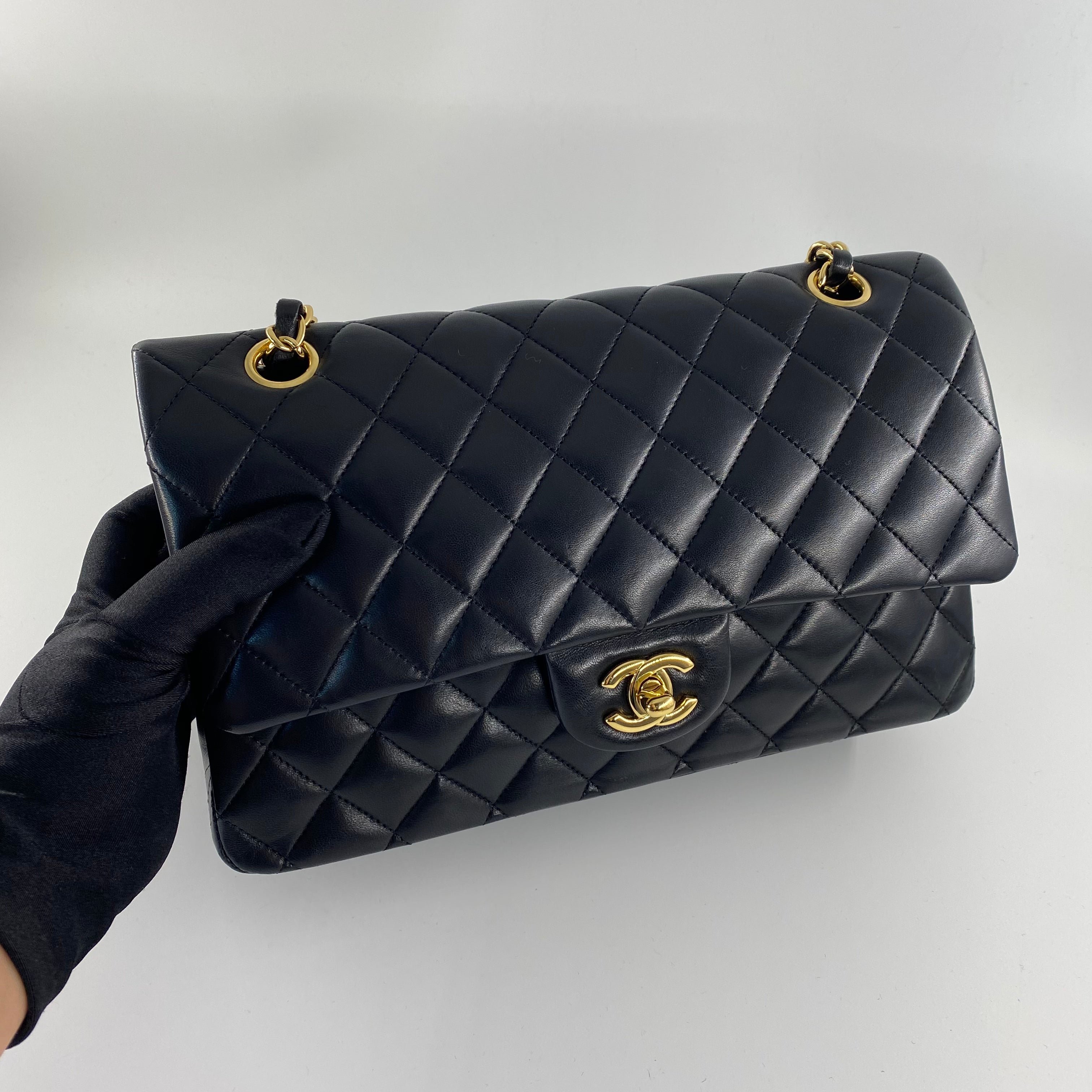 Chanel CF Medium in Black