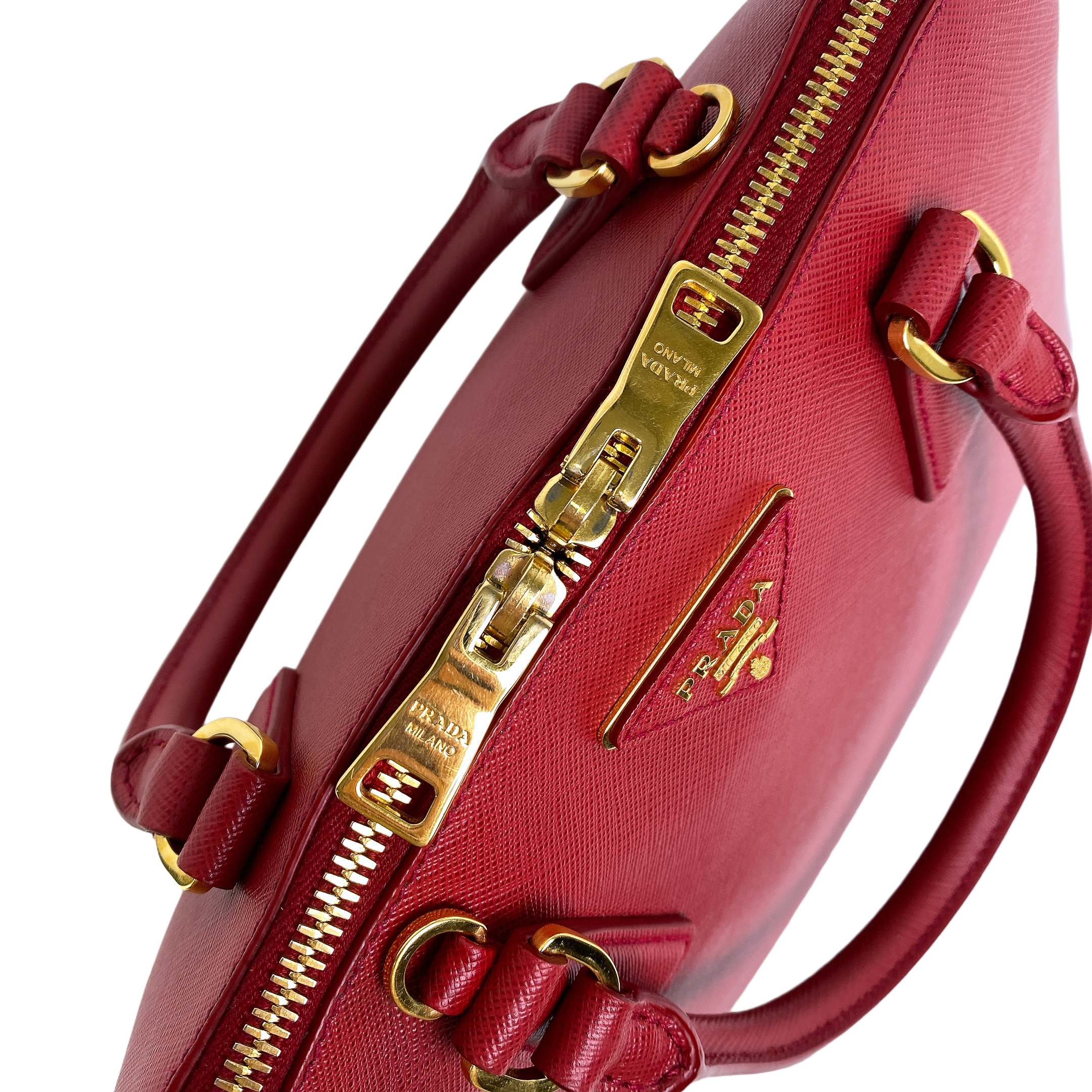 PRADA SAFFIANO IN RED