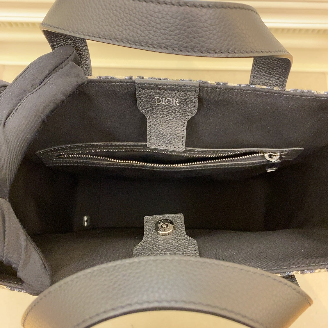 DIOR SADDLE OBLIQUE TOTE