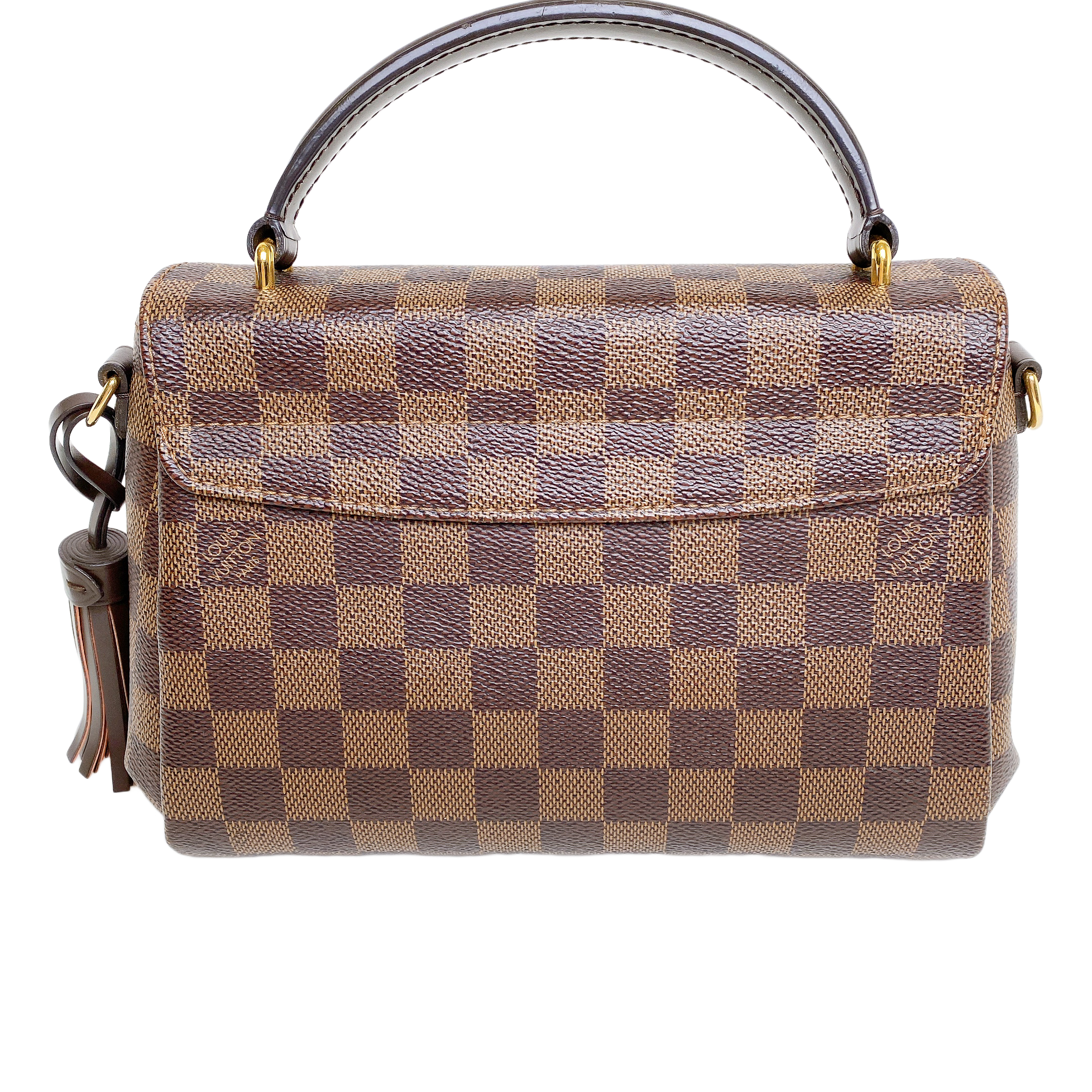 LV CROISETTE DAMIER EBENE