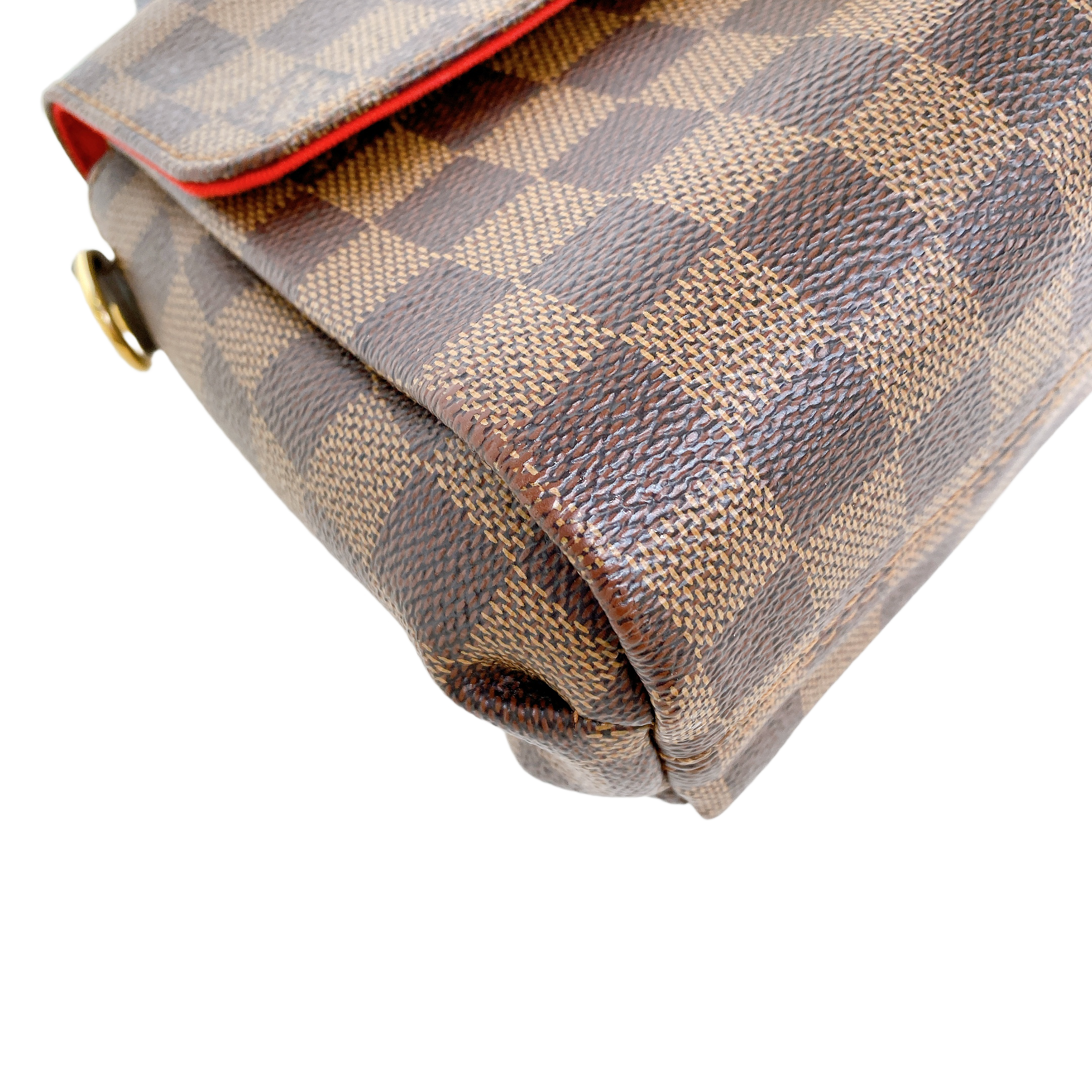 LV CROISETTE DAMIER EBENE