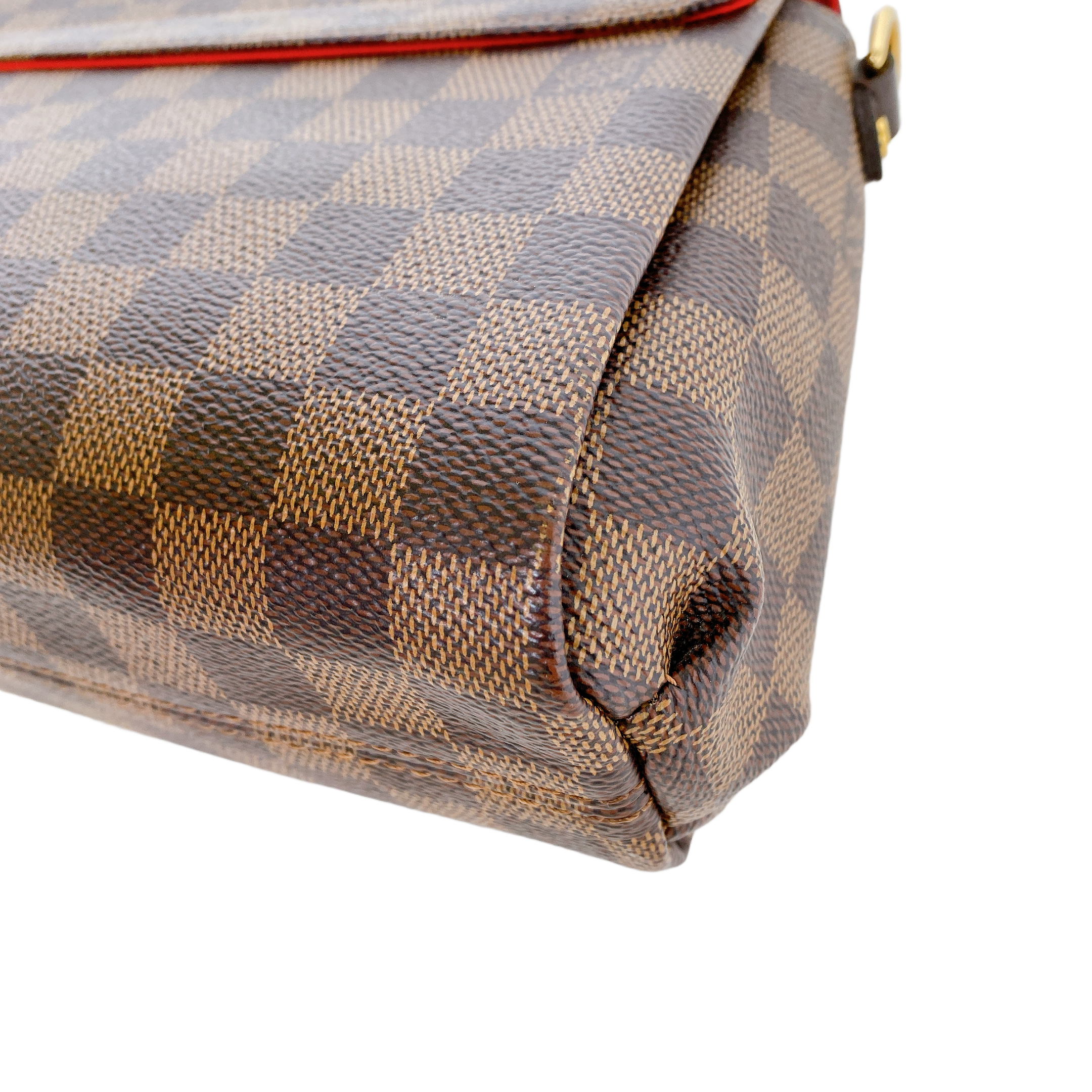 LV CROISETTE DAMIER EBENE