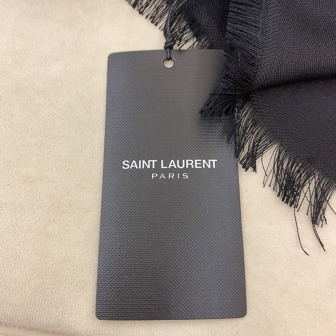 YSL Scarf In Black