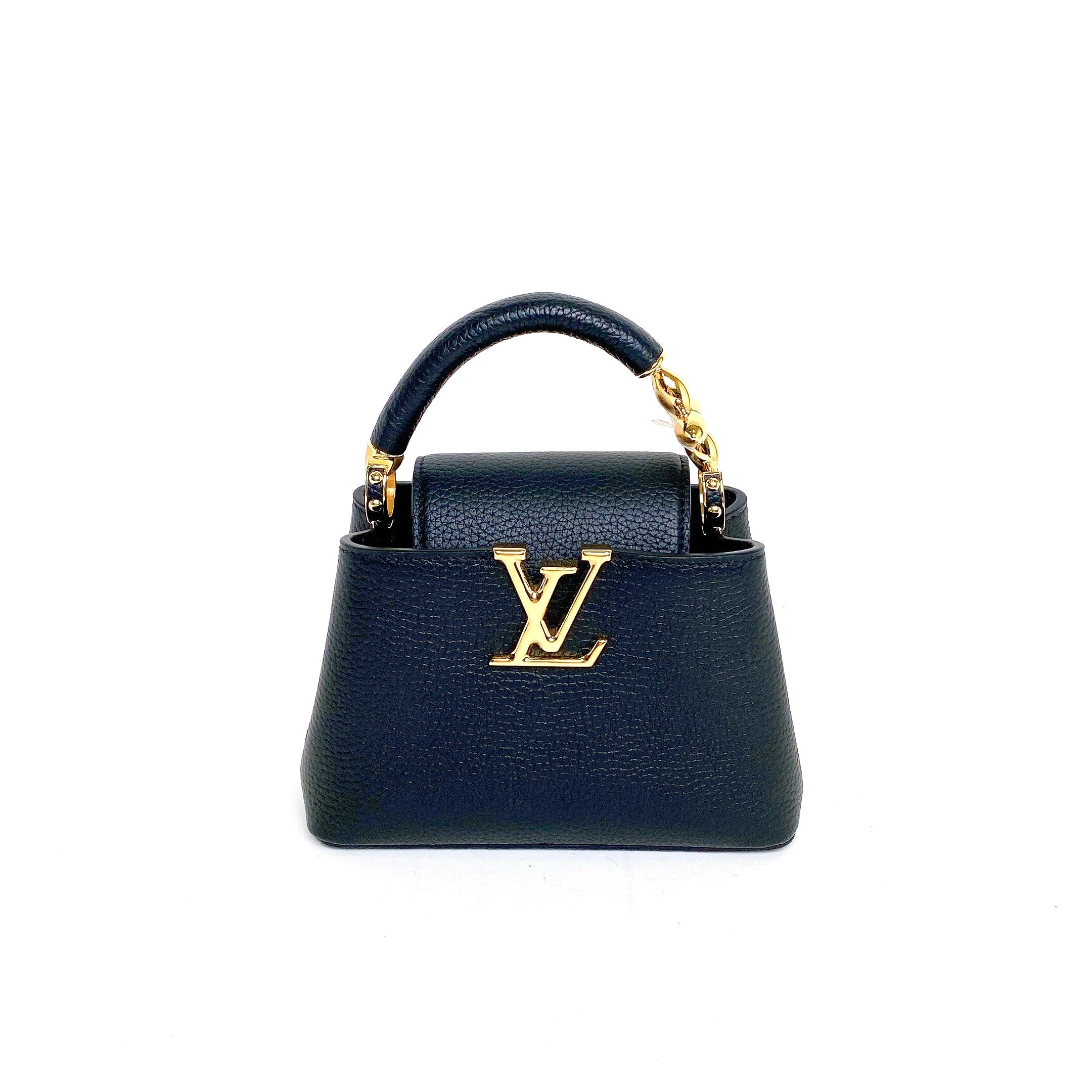 LV CAPUCINES MINI IN BLACK