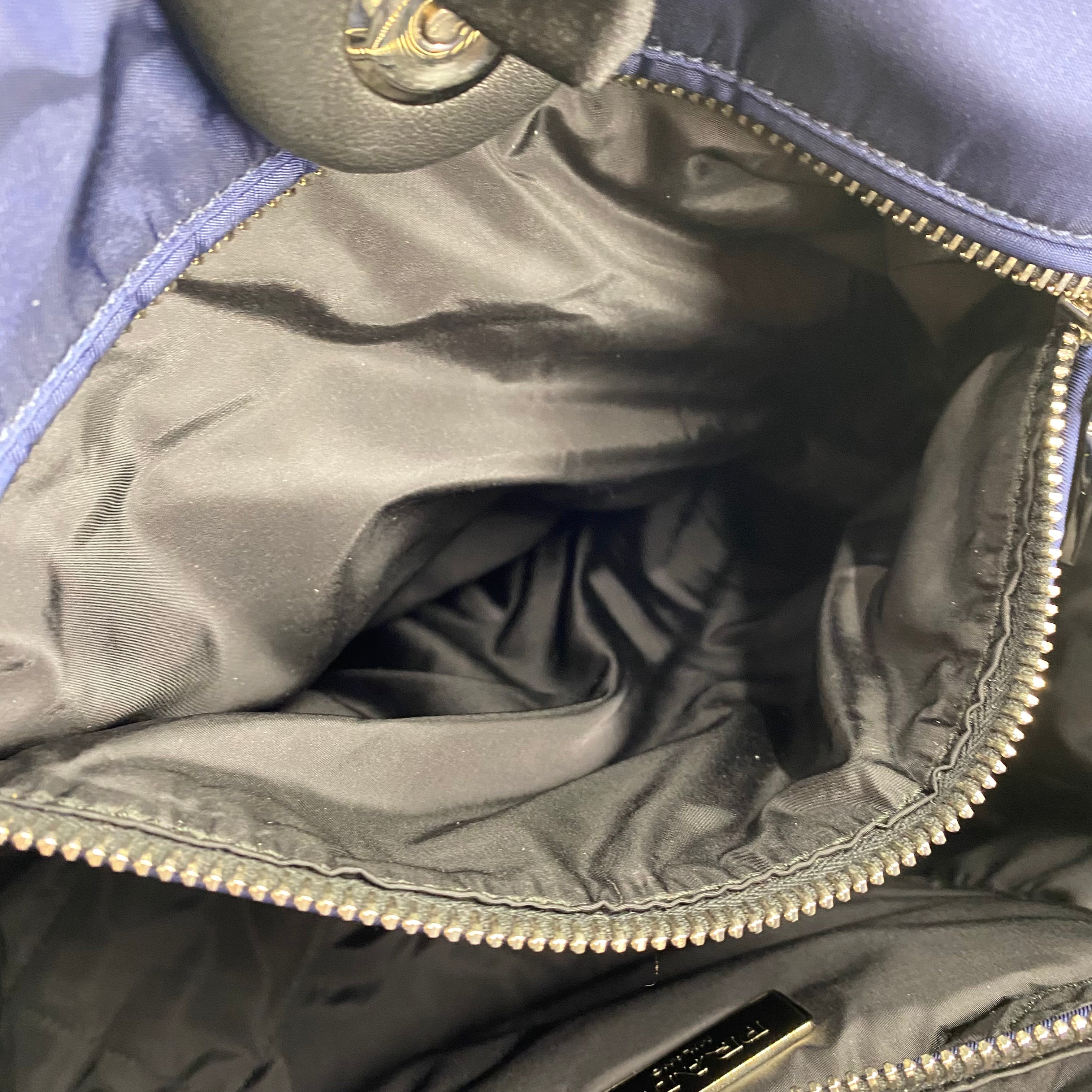 PRADA NYLON 2-WAY TESSUTO BOMBER TOTE BAG