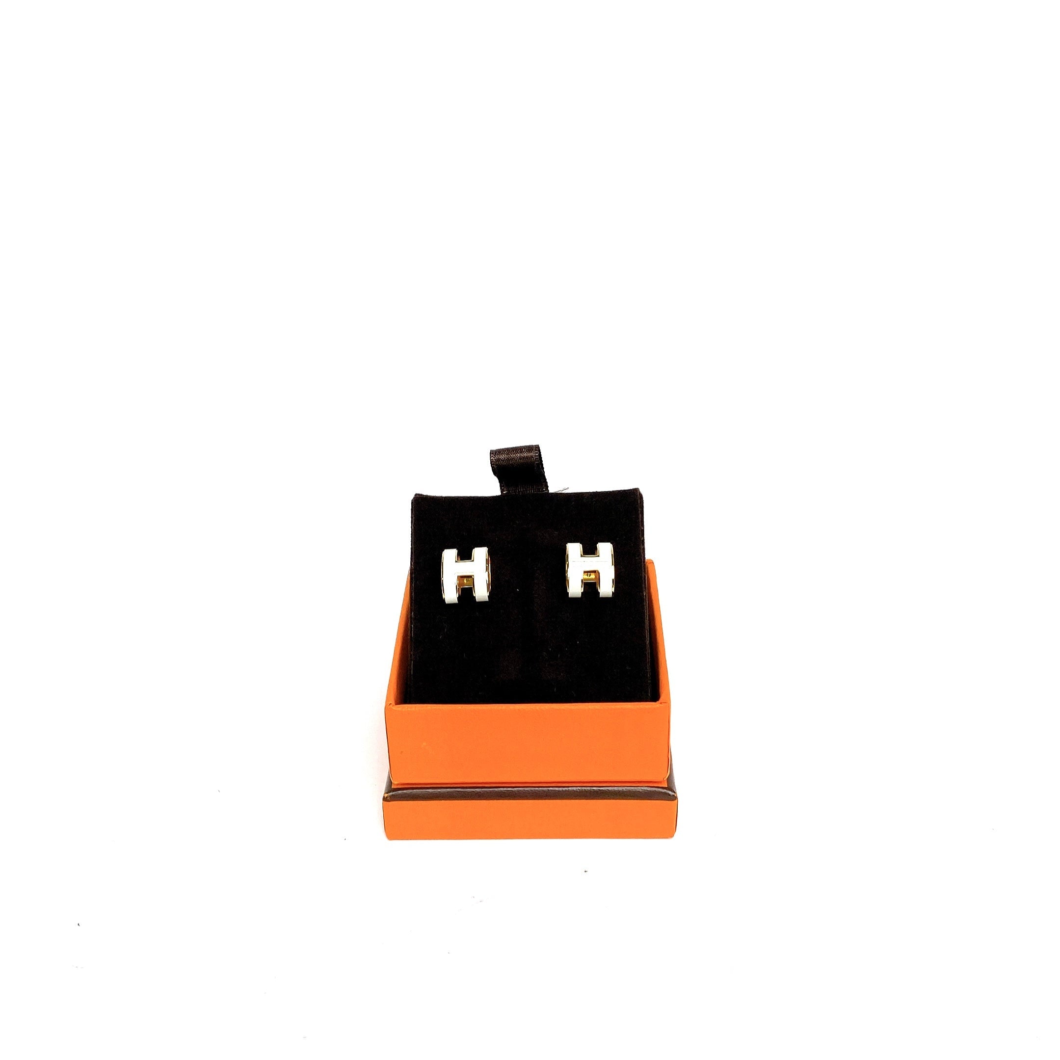 HERMES POP H EARRINGS