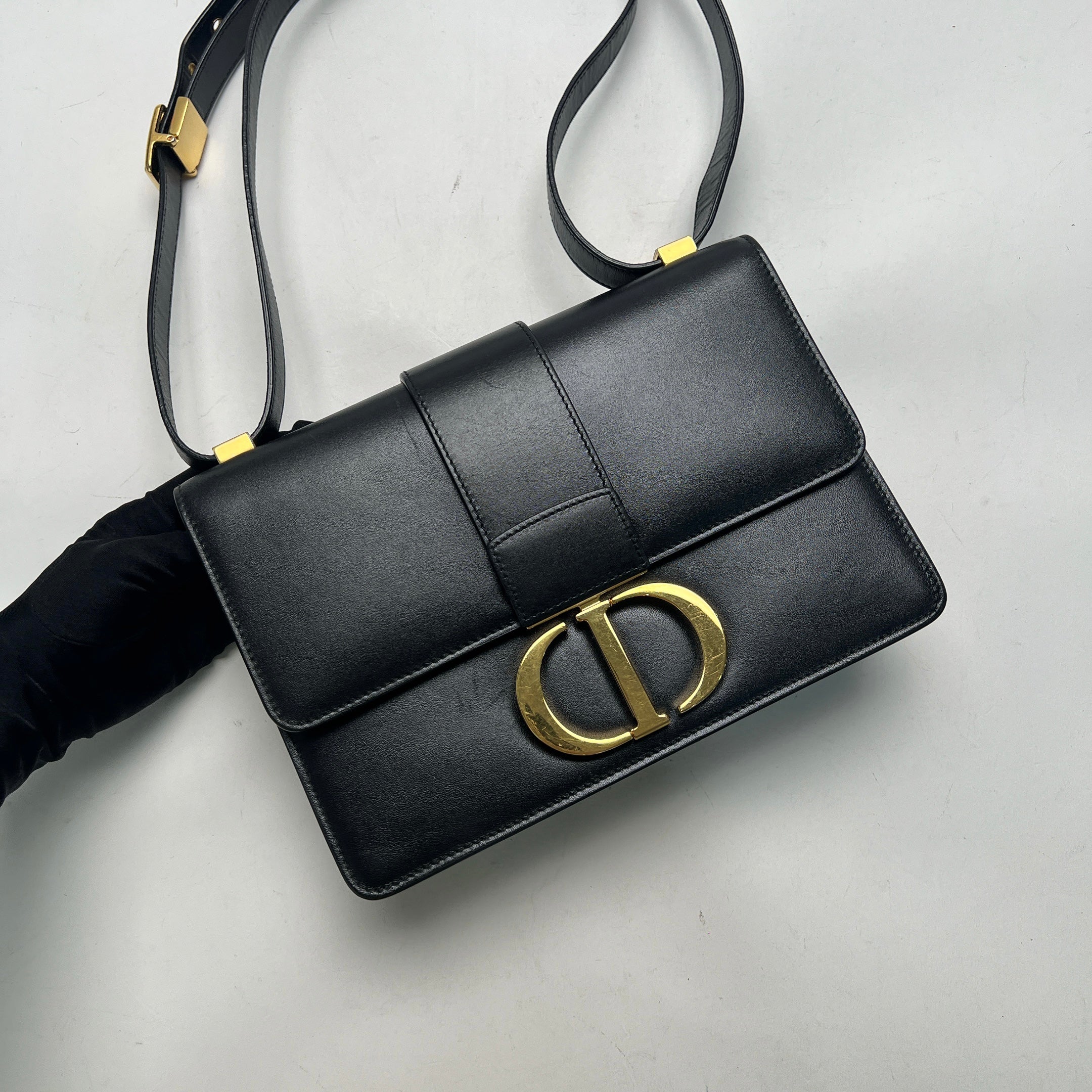 Dior Montaigne 30 In Black