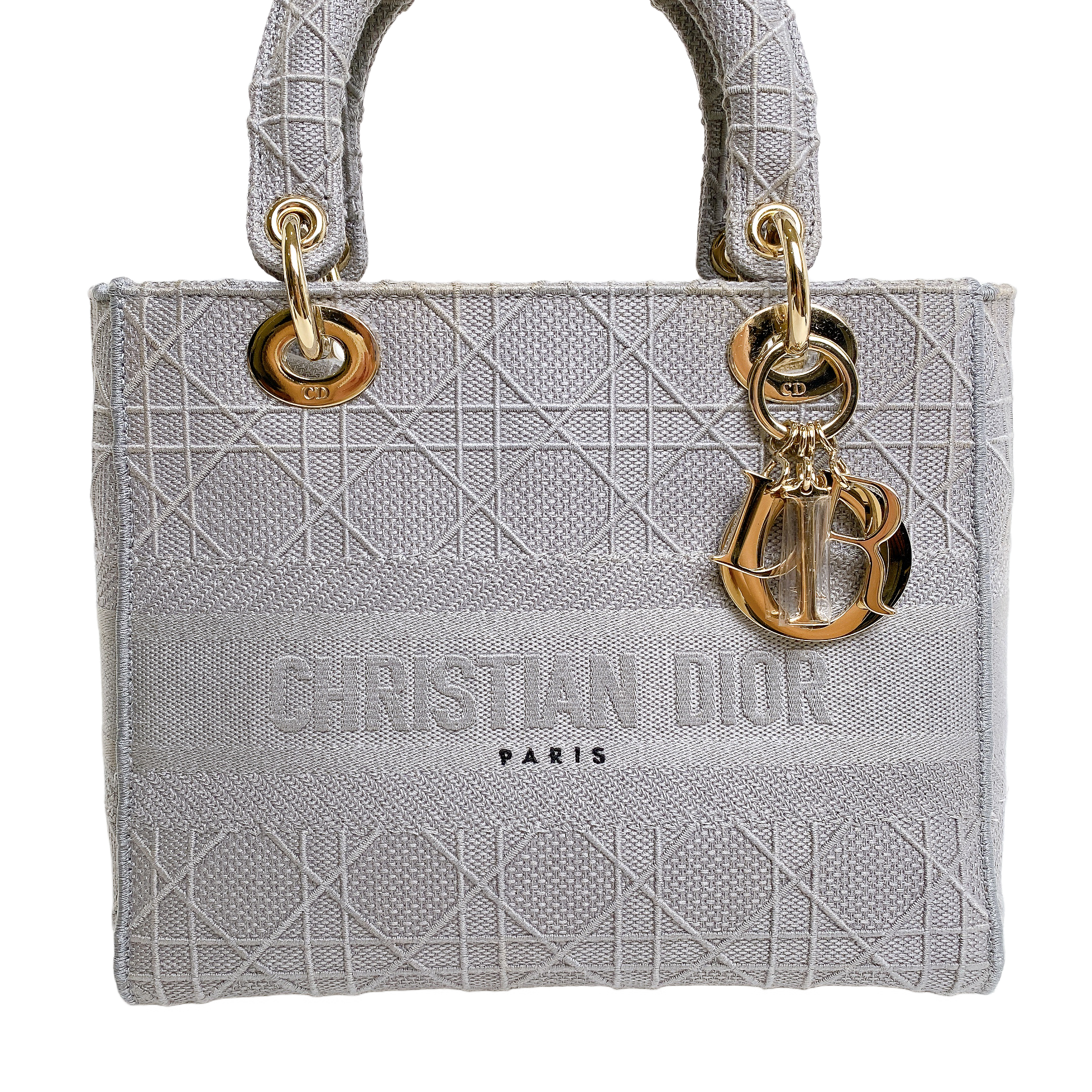 LADY DIOR MEDIUM IN GREY