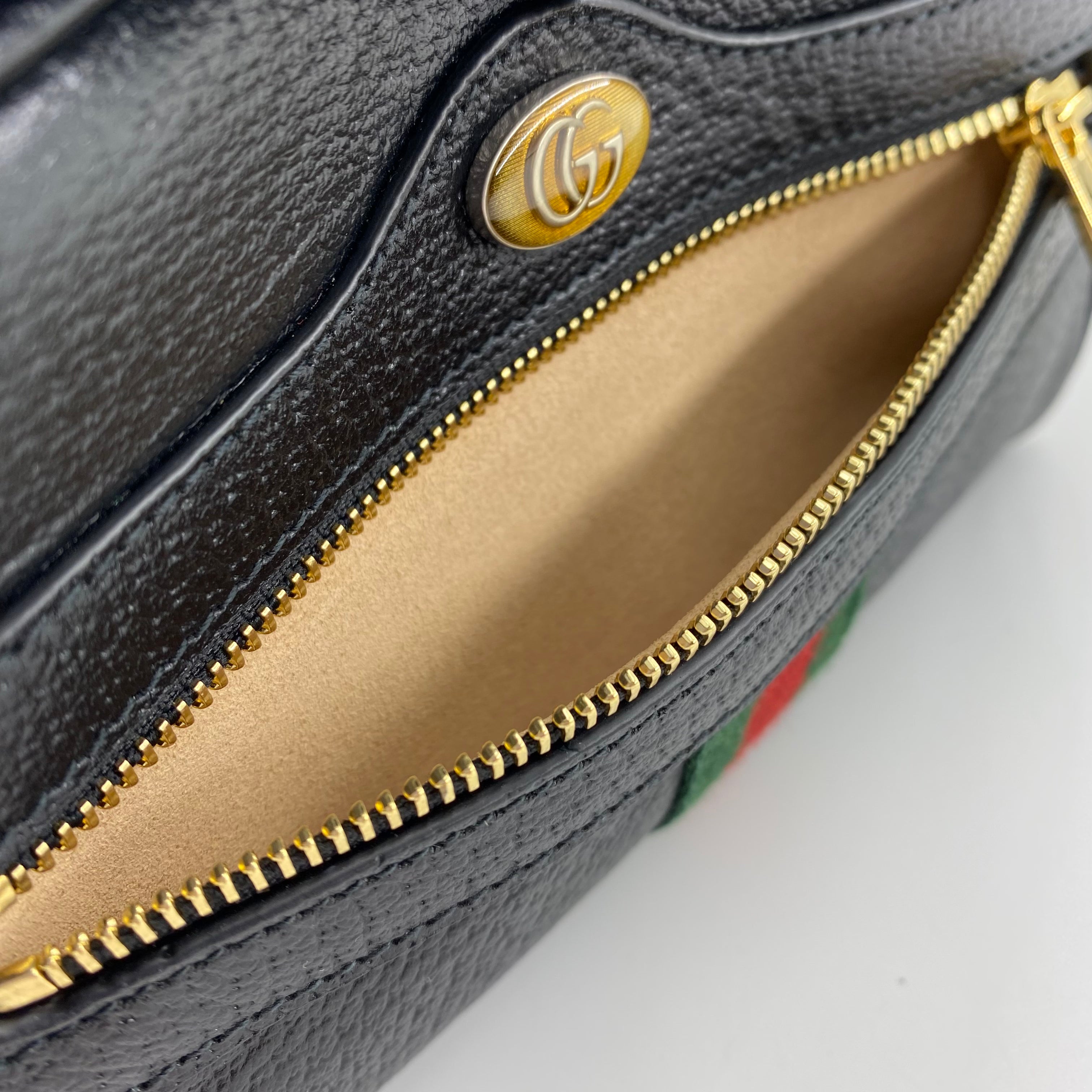 Gucci Camera Crossbody Bag in Black