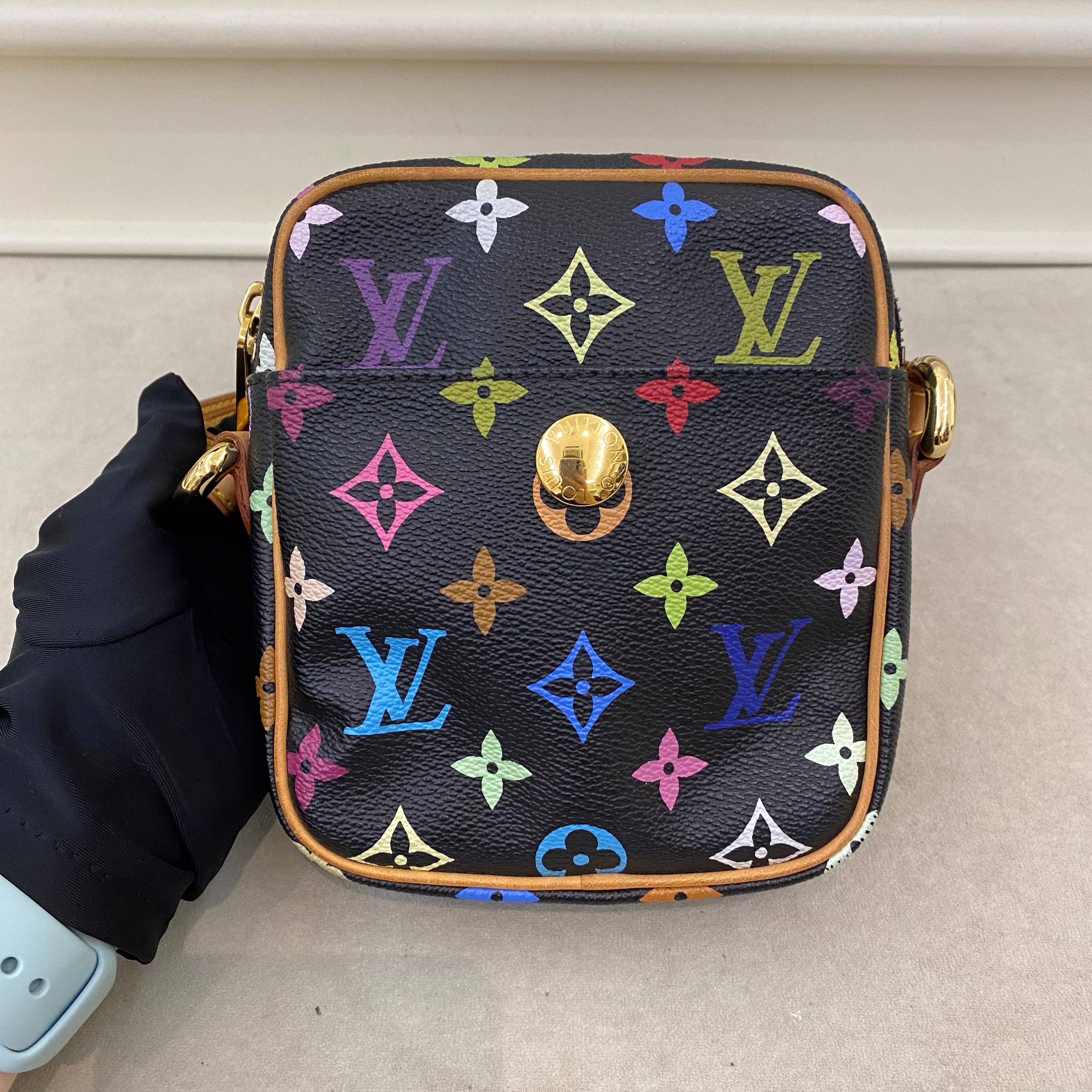 LV x Murakami Multicolor Monogram Rift Crossody